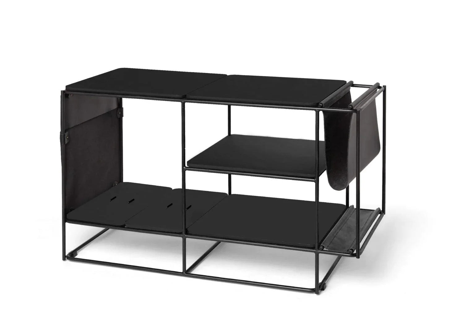 Mobilier modular orizontal negru mat - La Boite Concept - PARIS14A.RO