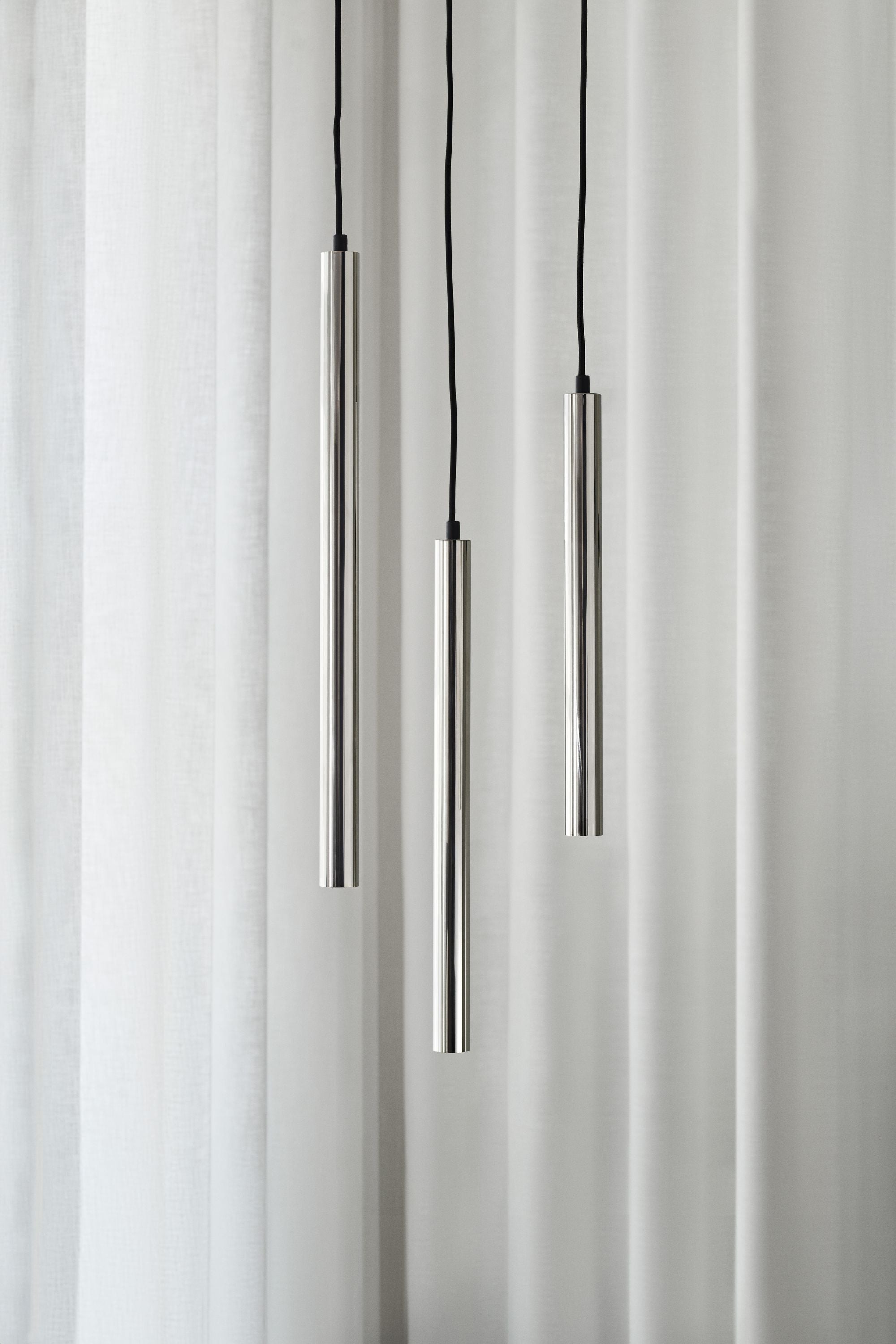 NORR11 lustra Pipe Small | fier | Negru | h40 cm