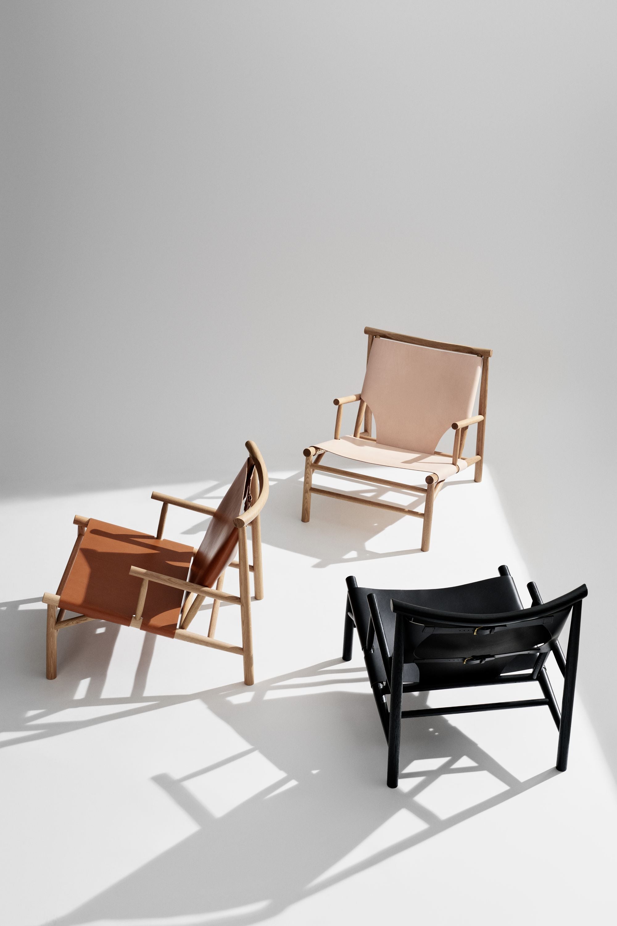 NORR11 fotoliu lounge Samurai | stejar FSC | Natural | 66x83xh75 cm