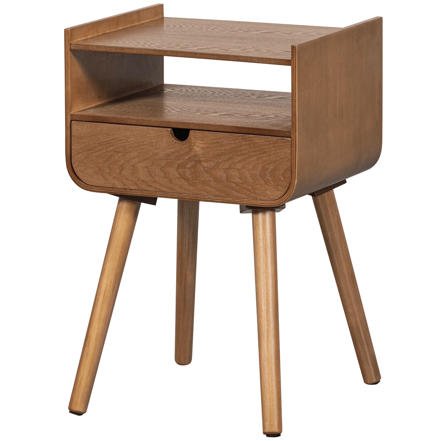 NILS NIGHTSTAND/SIDE TABLE WOOD NATURAL - PARIS14A.RO