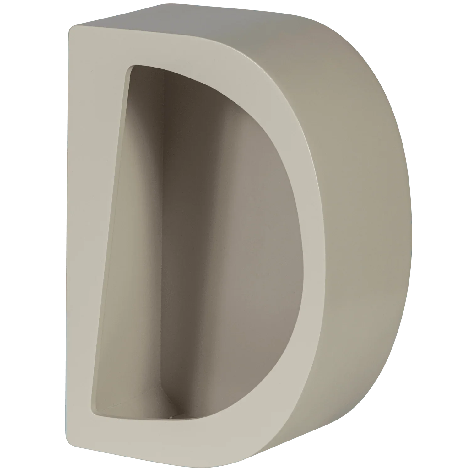 NOAM WALL DECO HALF ROUND WOOD DUST 15x35x24CM - PARIS14A.RO