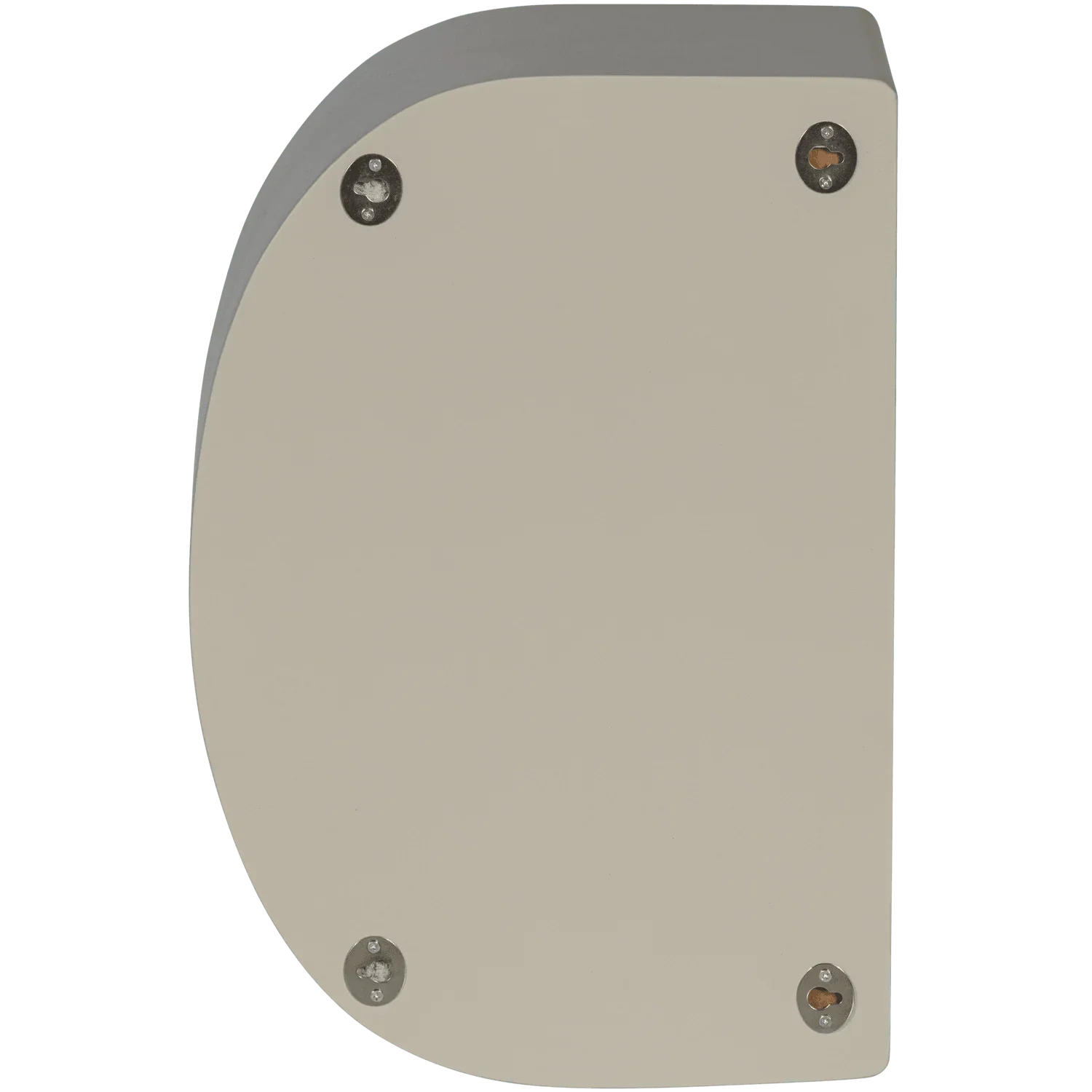 NOAM WALL DECO HALF ROUND WOOD DUST 15x35x24CM - PARIS14A.RO