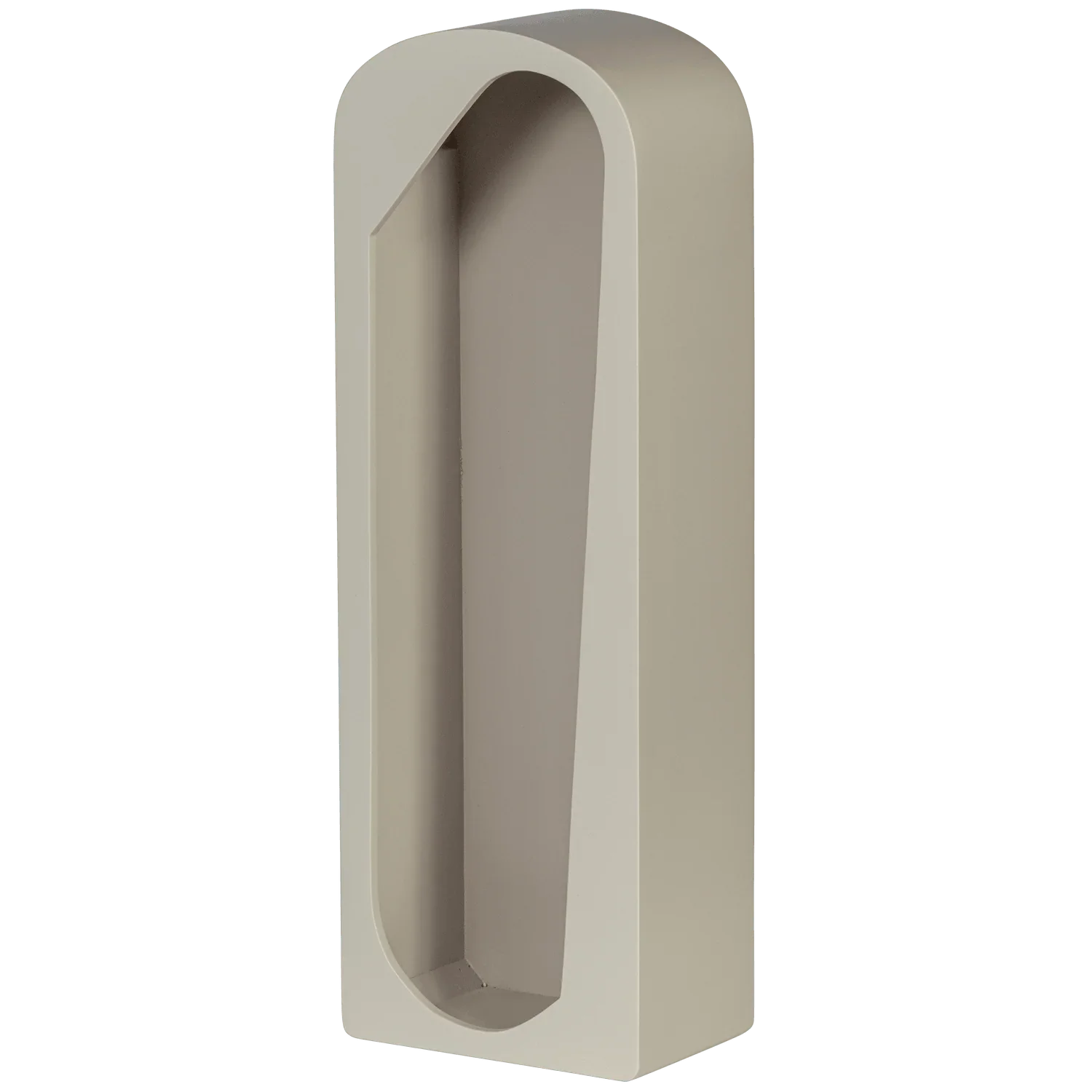 NOAM WALL DECO OBLONG WOOD DUST 15x70x24CM - PARIS14A.RO