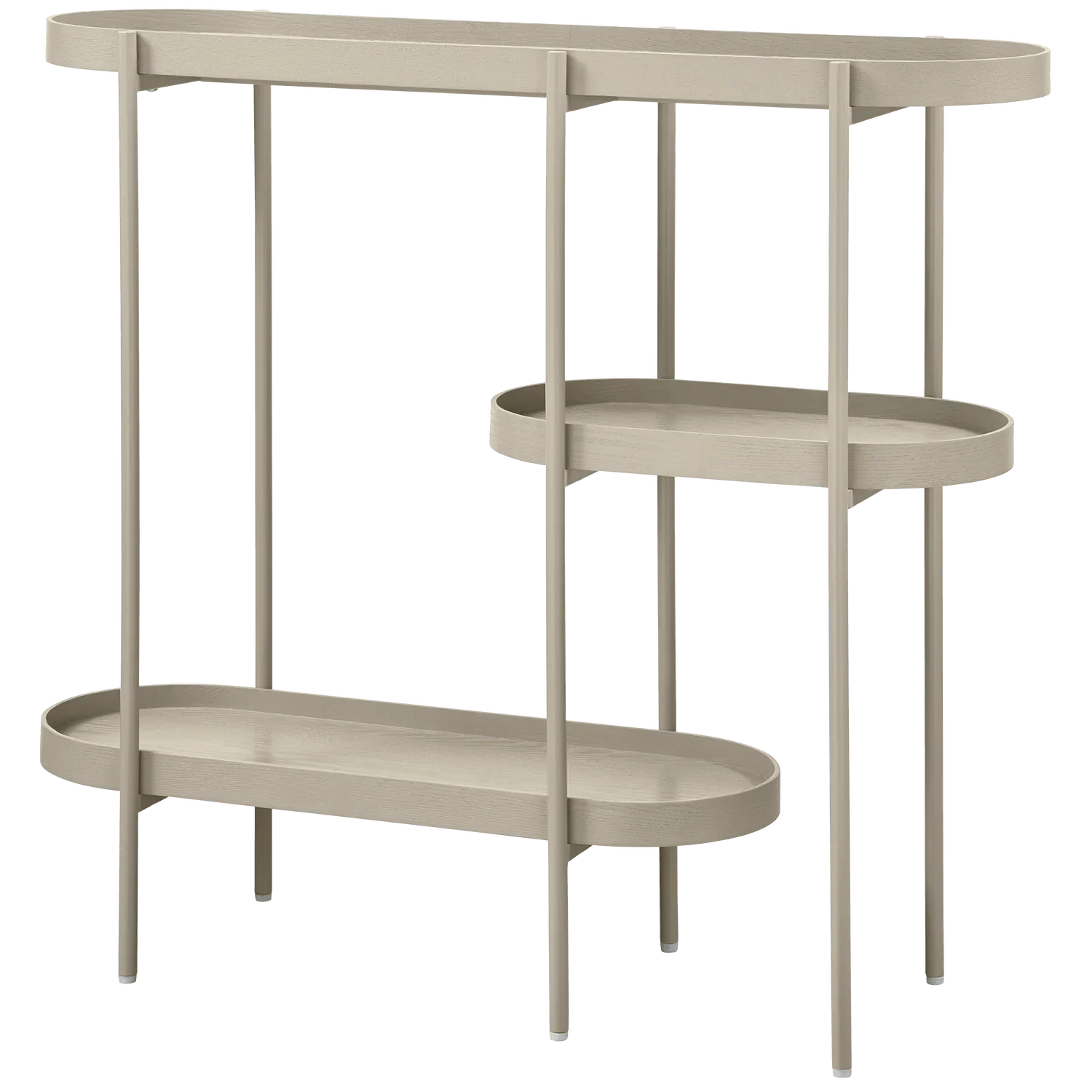 NOAN SIDE TABLE WOOD/METAL ANTIQUE BEIGE - PARIS14A.RO