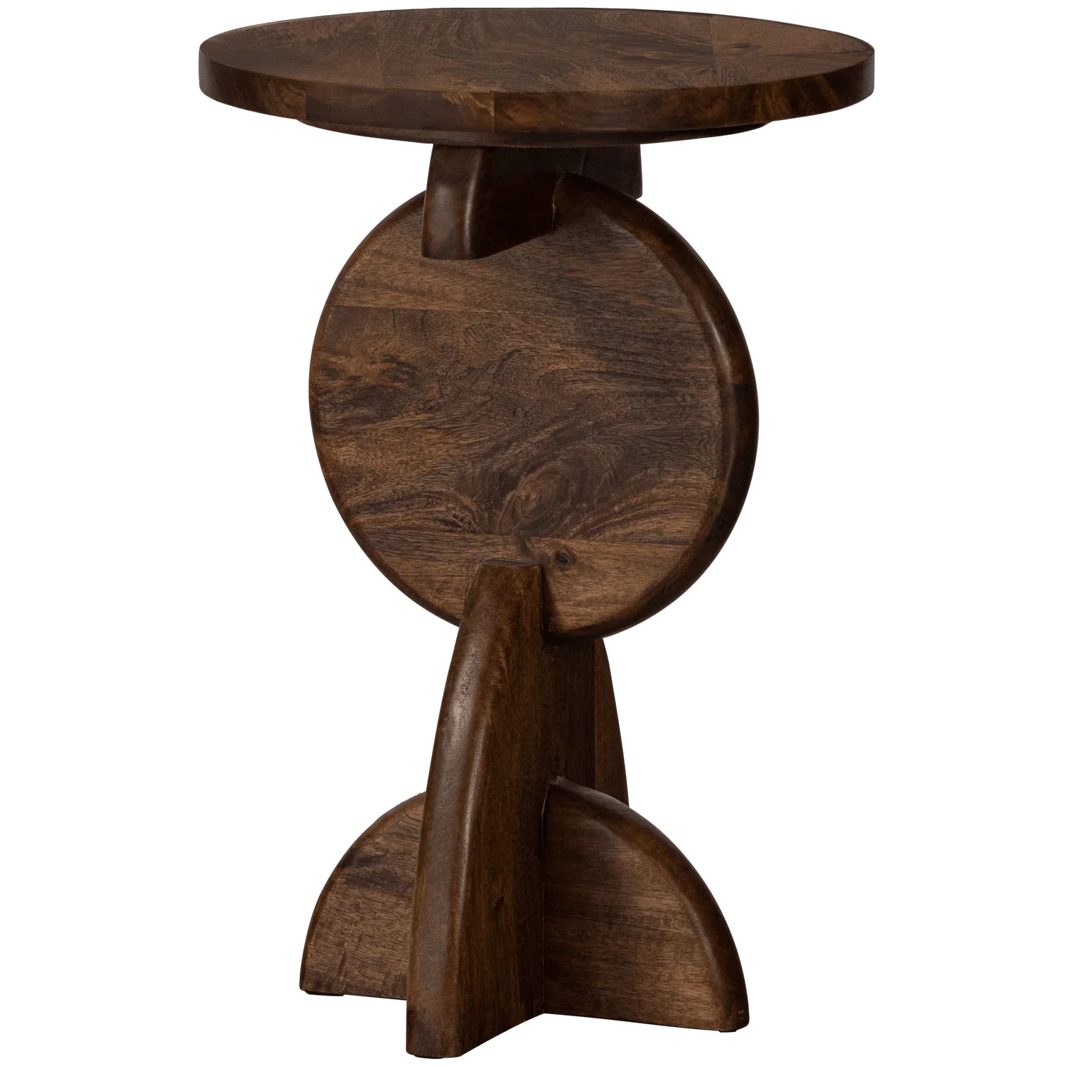 NORI SIDE TABLE MANGO WOOD WARM BROWN - PARIS14A.RO
