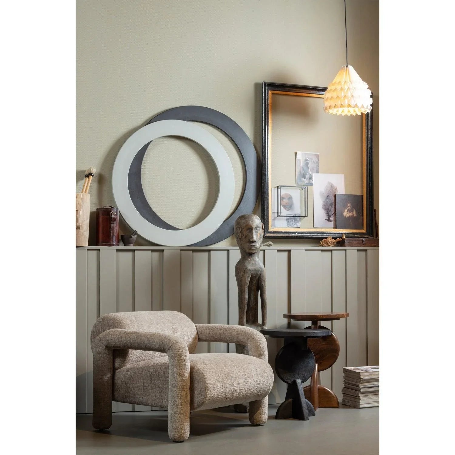 NORI SIDE TABLE MANGO WOOD WARM BROWN - PARIS14A.RO