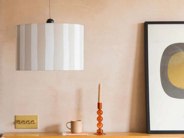 Nuanta imprimata cu dungi albe si nisip - PARIS14A.RO