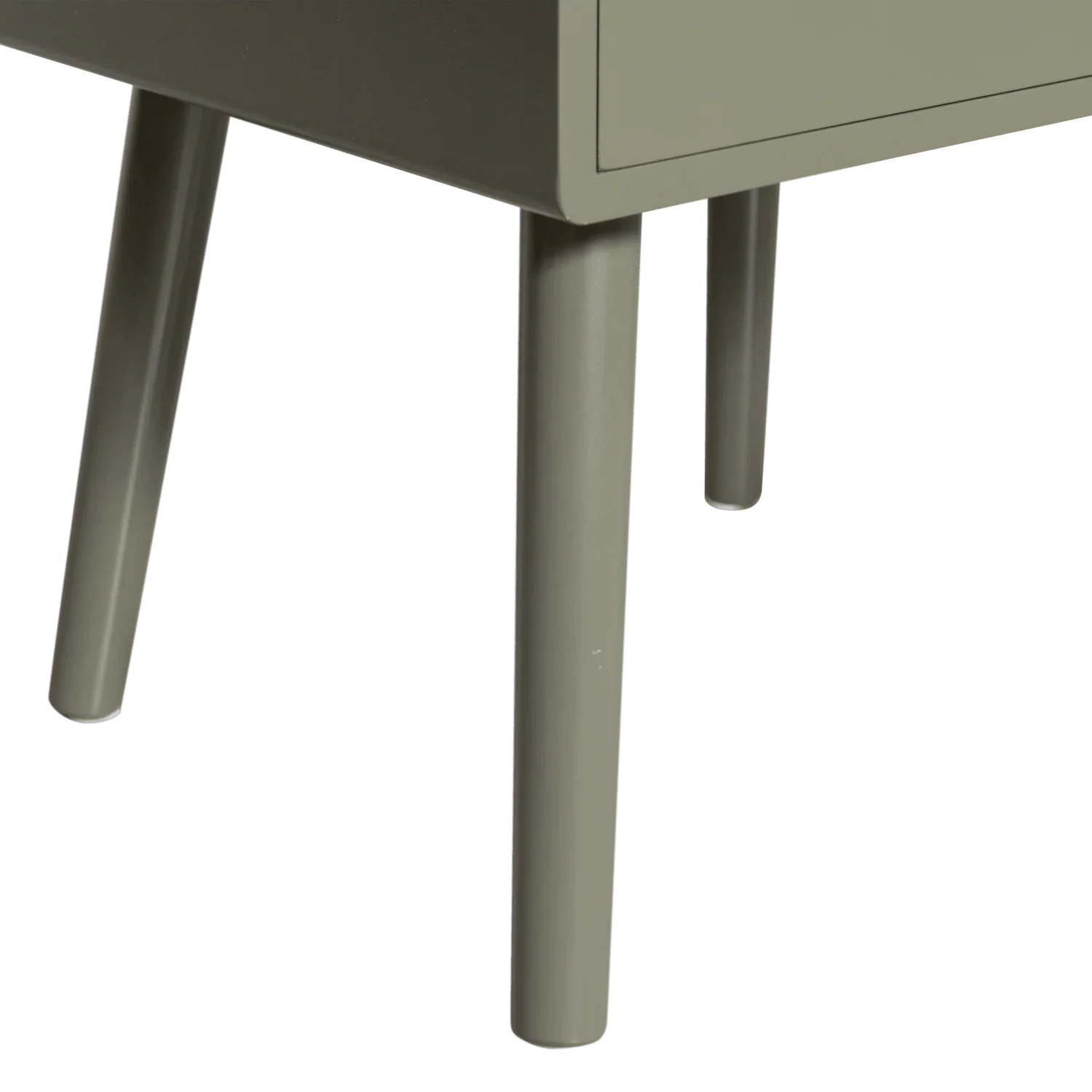 OZZY NIGHTSTAND WOOD WARM GREEN - PARIS14A.RO