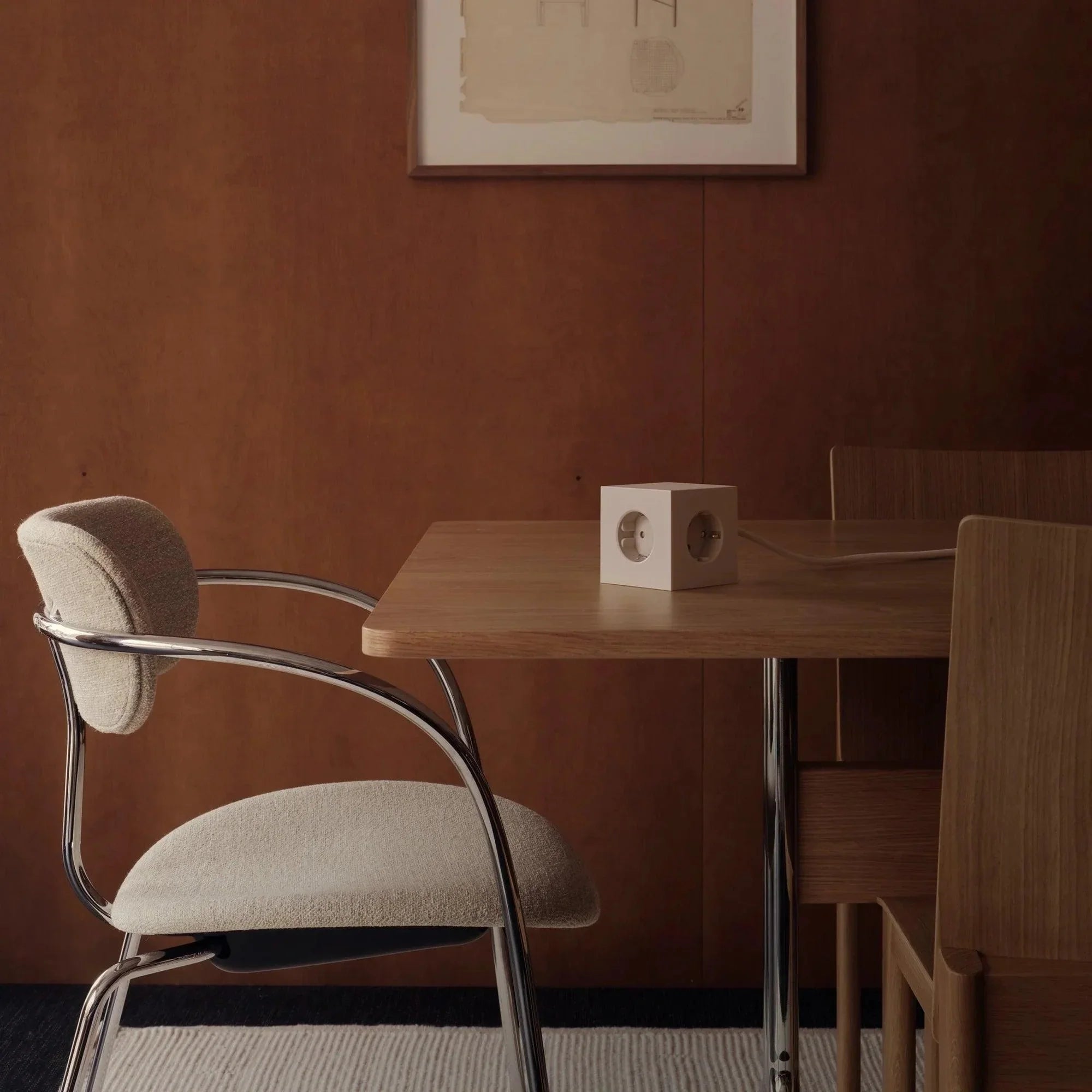 Pachet de 3 Prelungitoare tip cub Square 1 USB-C - Culoare Sand - Avolt - PARIS14A.RO