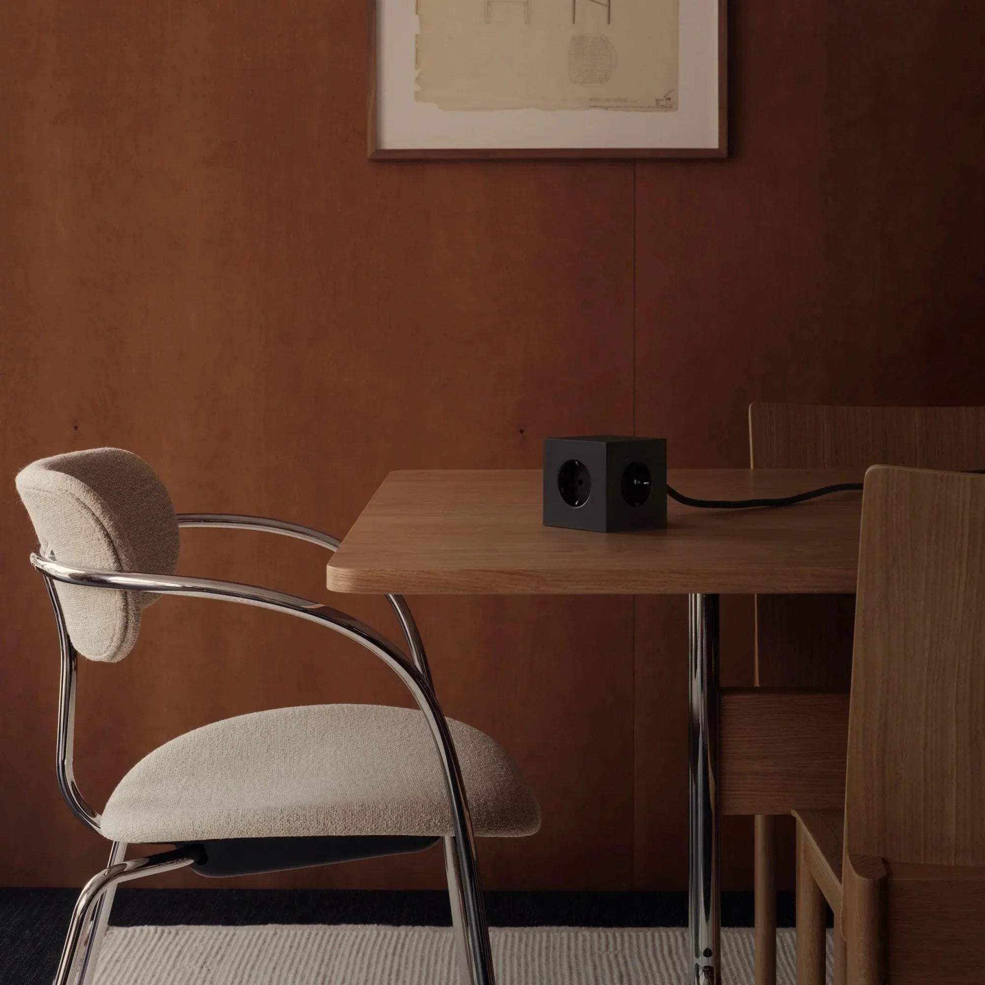 Pachet de 3 Prelungitoare tip cub Square 1 USB-C - Culoare Stockholm Black - Avolt - PARIS14A.RO