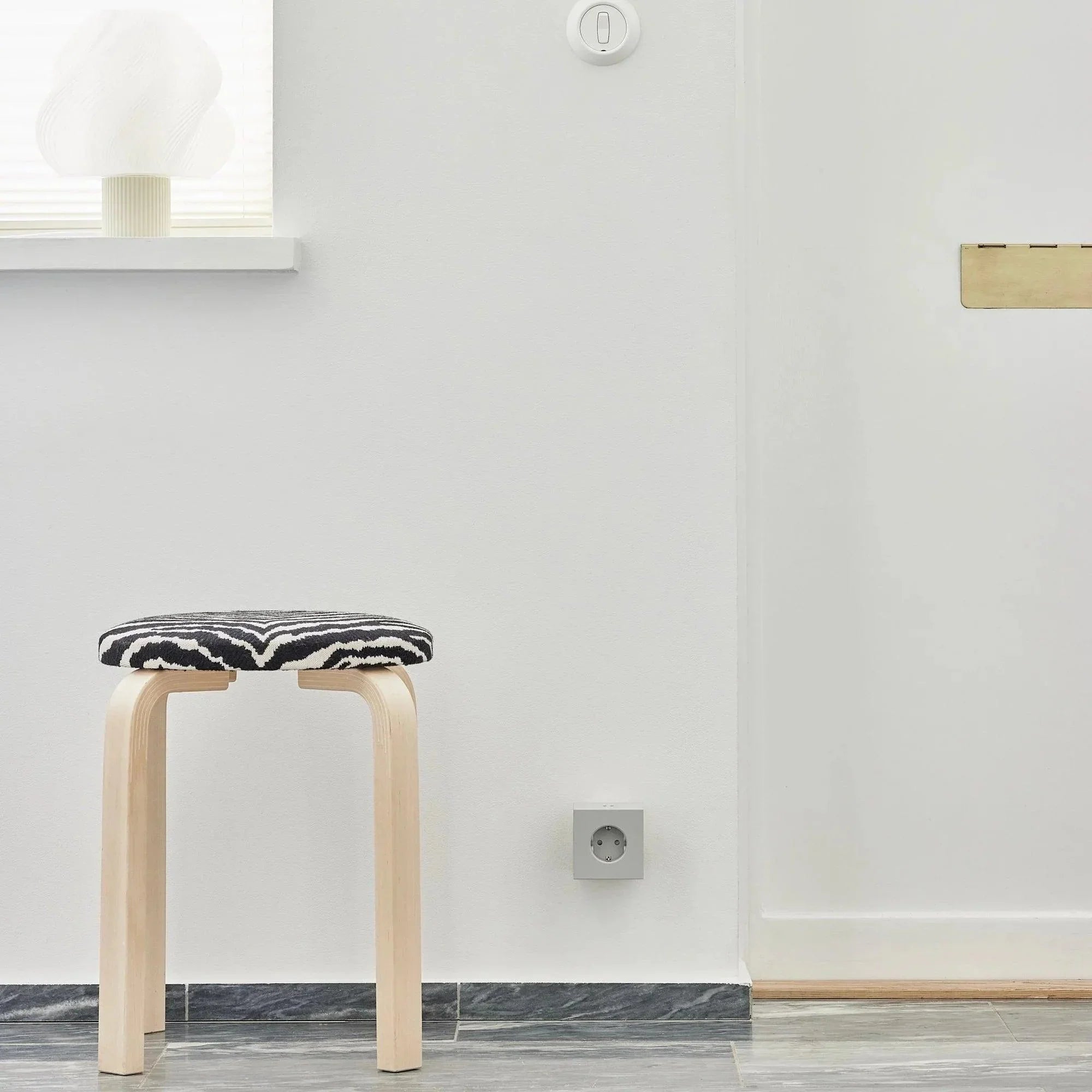 Pachet de 3 Triplu stechere tip cub Square 2 USB-C - Culoare Grey - Avolt - PARIS14A.RO