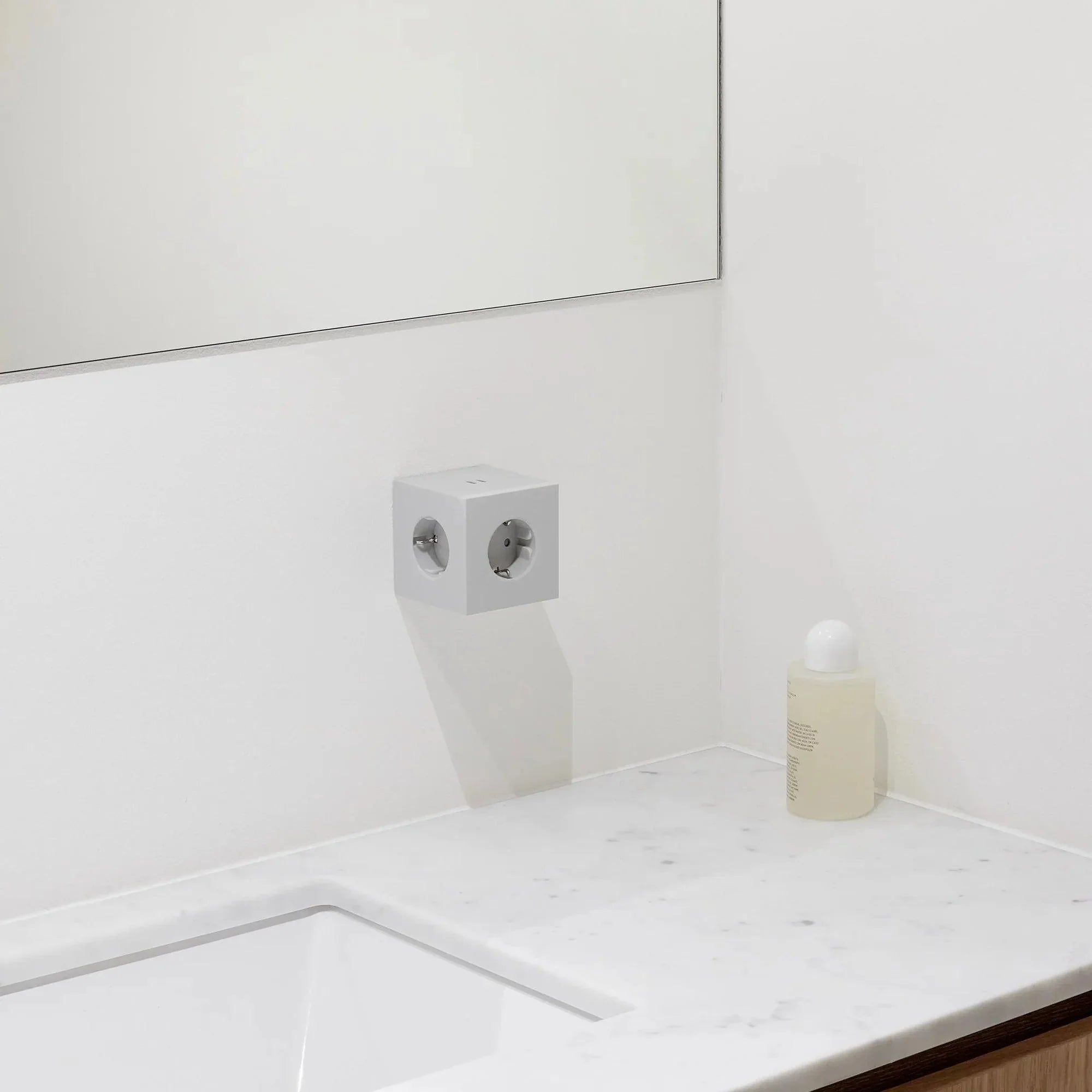 Pachet de 3 Triplu stechere tip cub Square 2 USB-C - Culoare Grey - Avolt - PARIS14A.RO