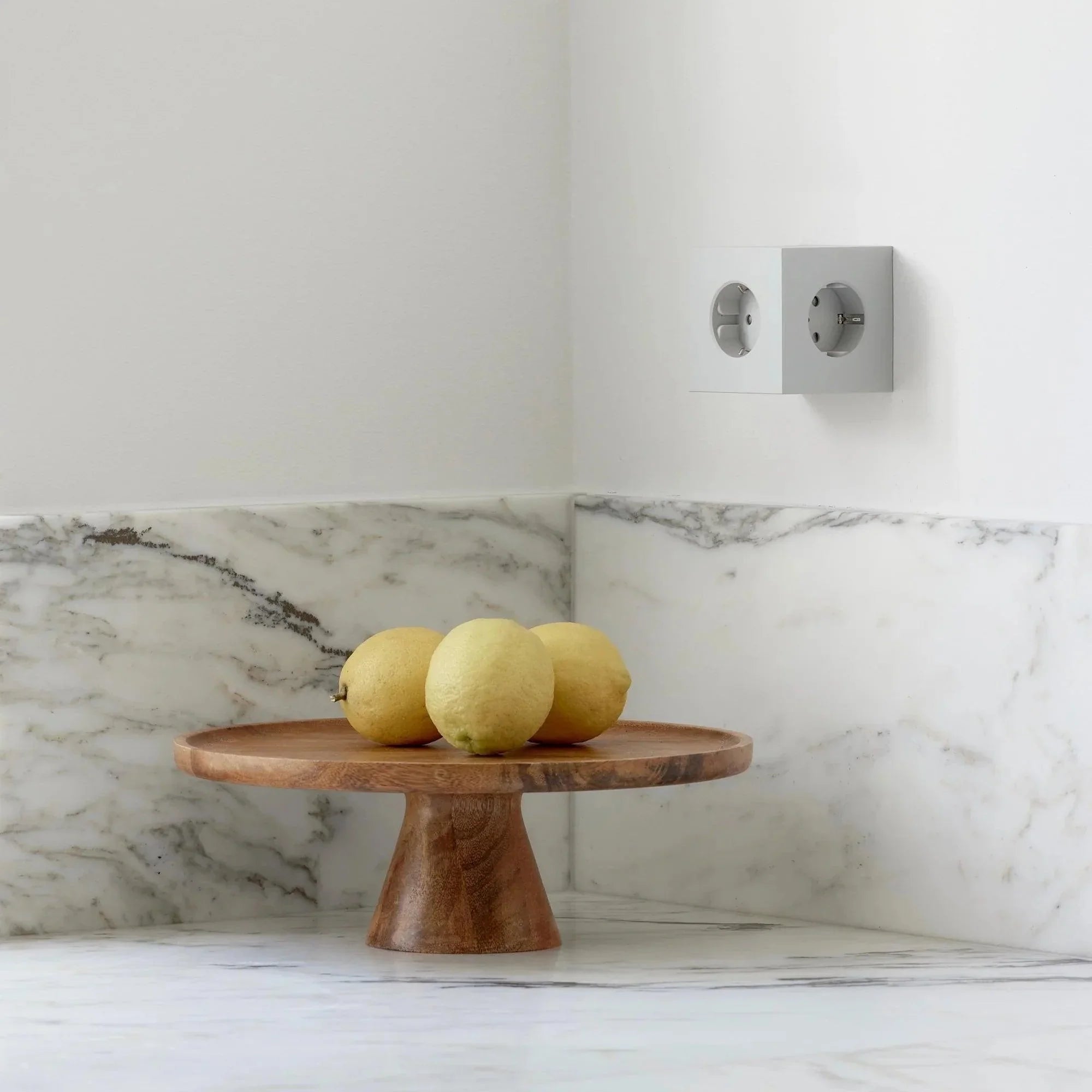 Pachet de 3 Triplu stechere tip cub Square 2 USB-C - Culoare Grey - Avolt - PARIS14A.RO