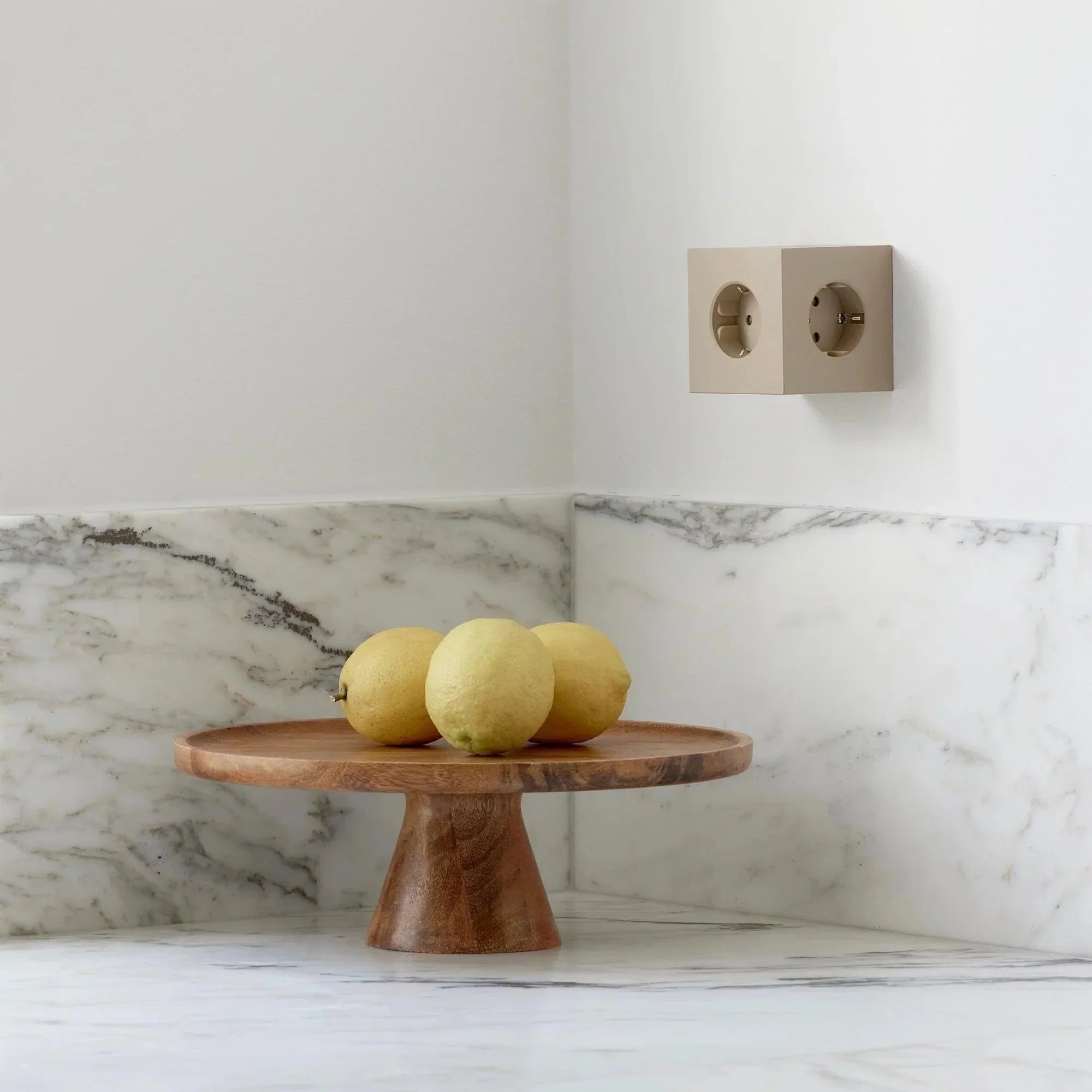 Pachet de 3 Triplu stechere tip cub Square 2 USB-C - Culoare Sand - Avolt - PARIS14A.RO