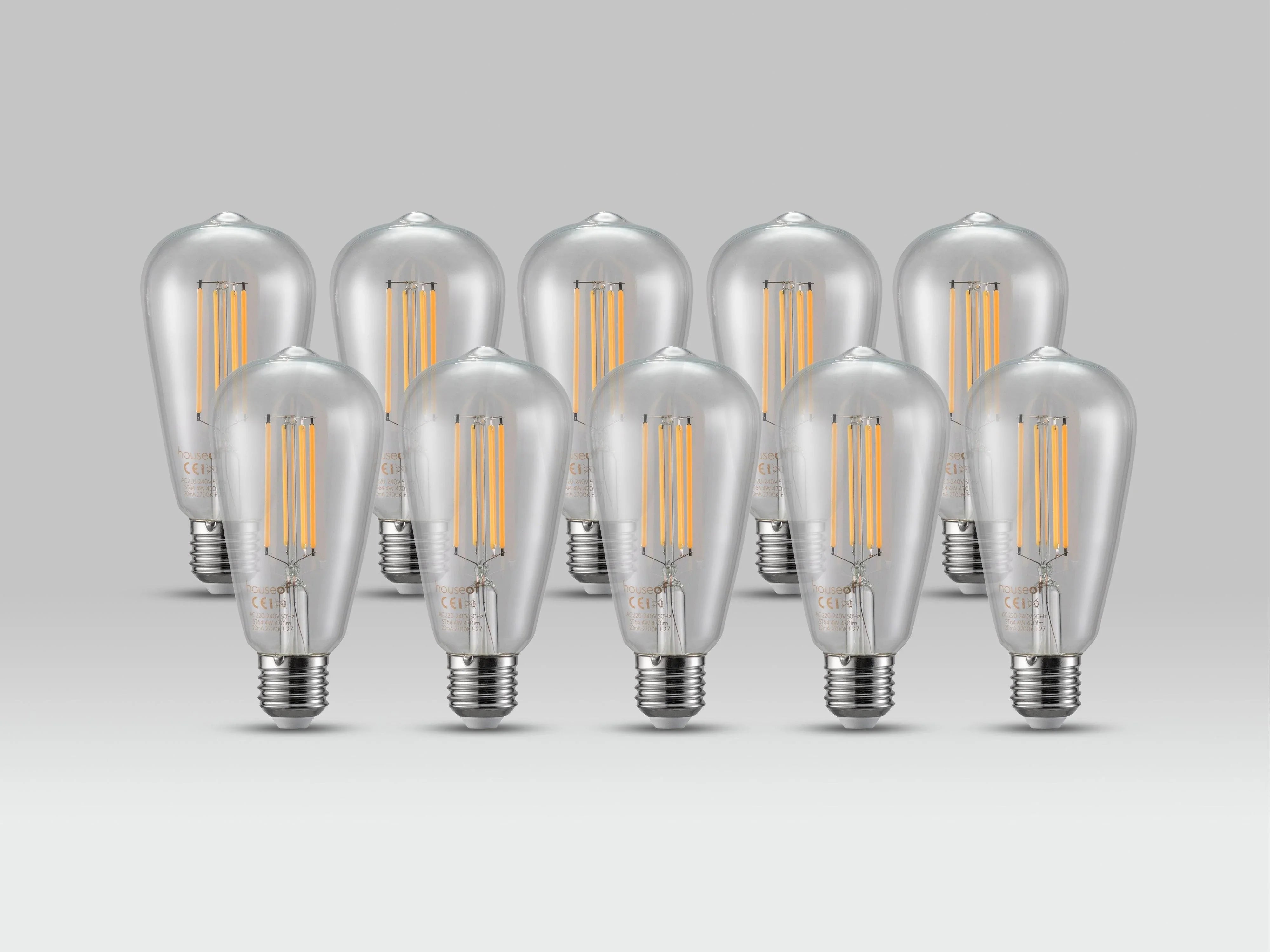 Pachet de becuri LED cu supapă 10 x e27 (es). - PARIS14A.RO