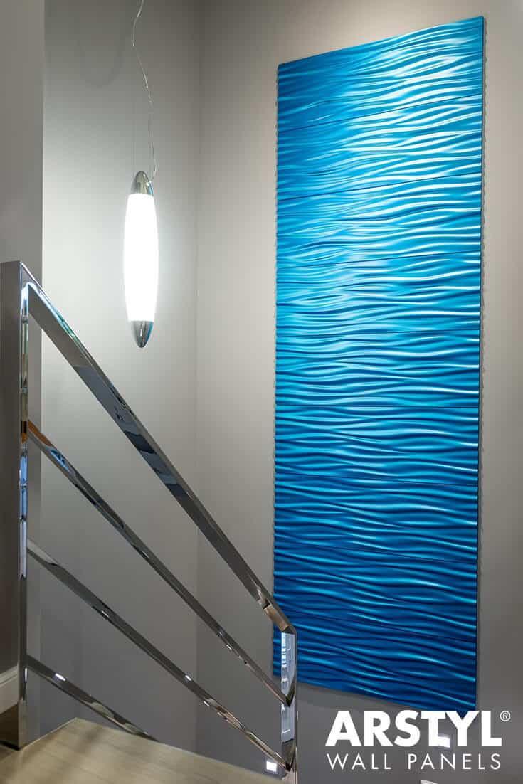 PANOU DECORATIV 3D INTERIOR POLIURETAN ARSTYL 3D LIQUID 380X1113X28 - PARIS14A.RO