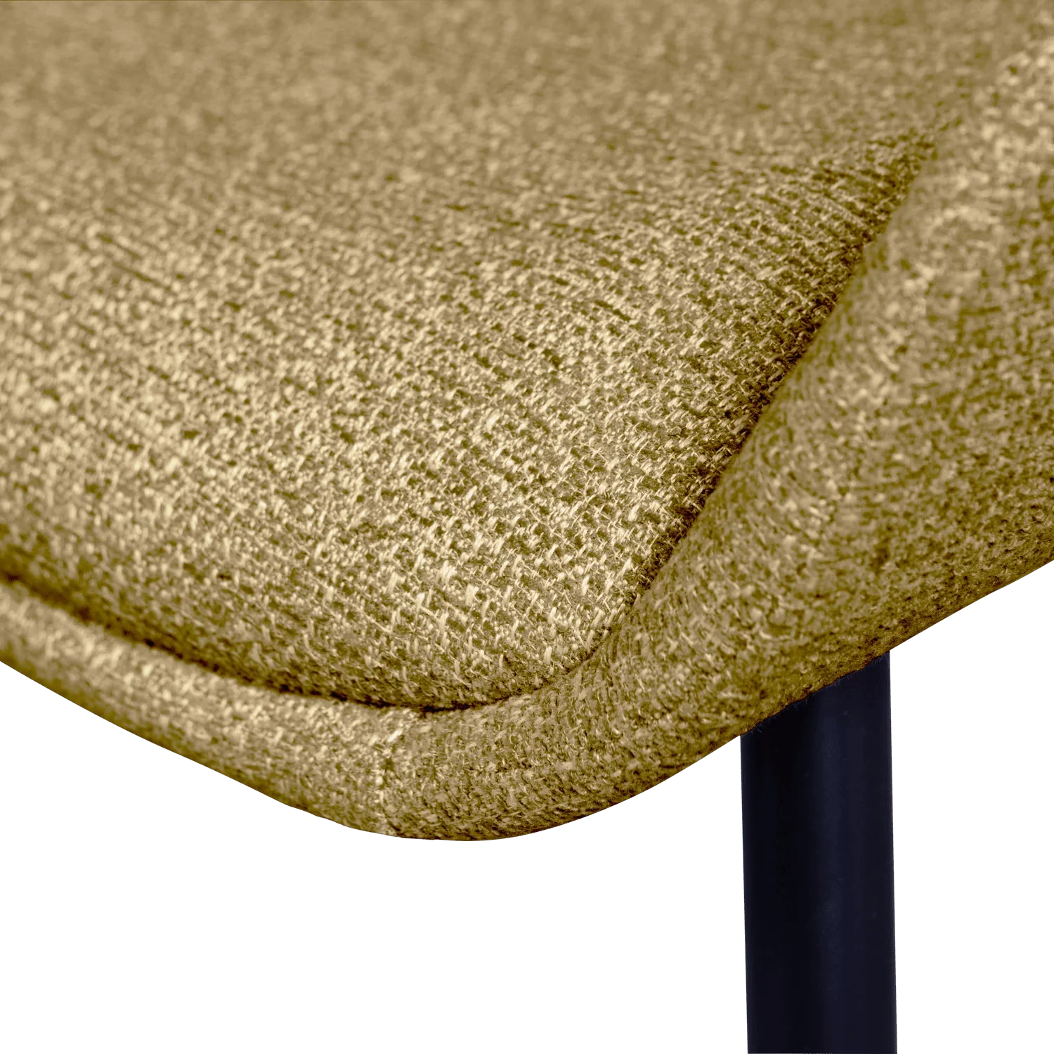 PARADE DINING CHAIR MELANGE FABRIC MUSTARD - PARIS14A.RO