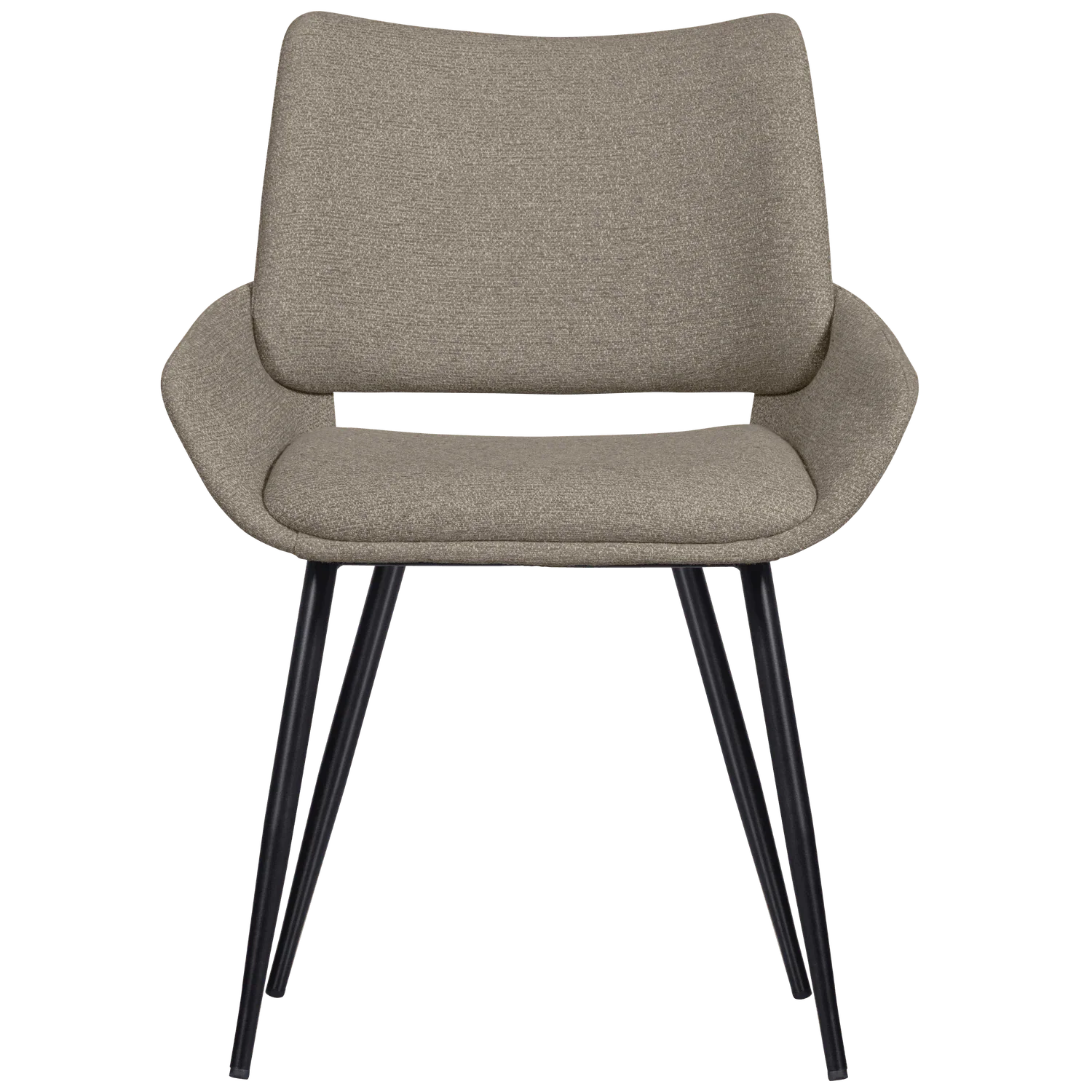 PARADE DINING CHAIR MELANGE FABRIC SAND - PARIS14A.RO