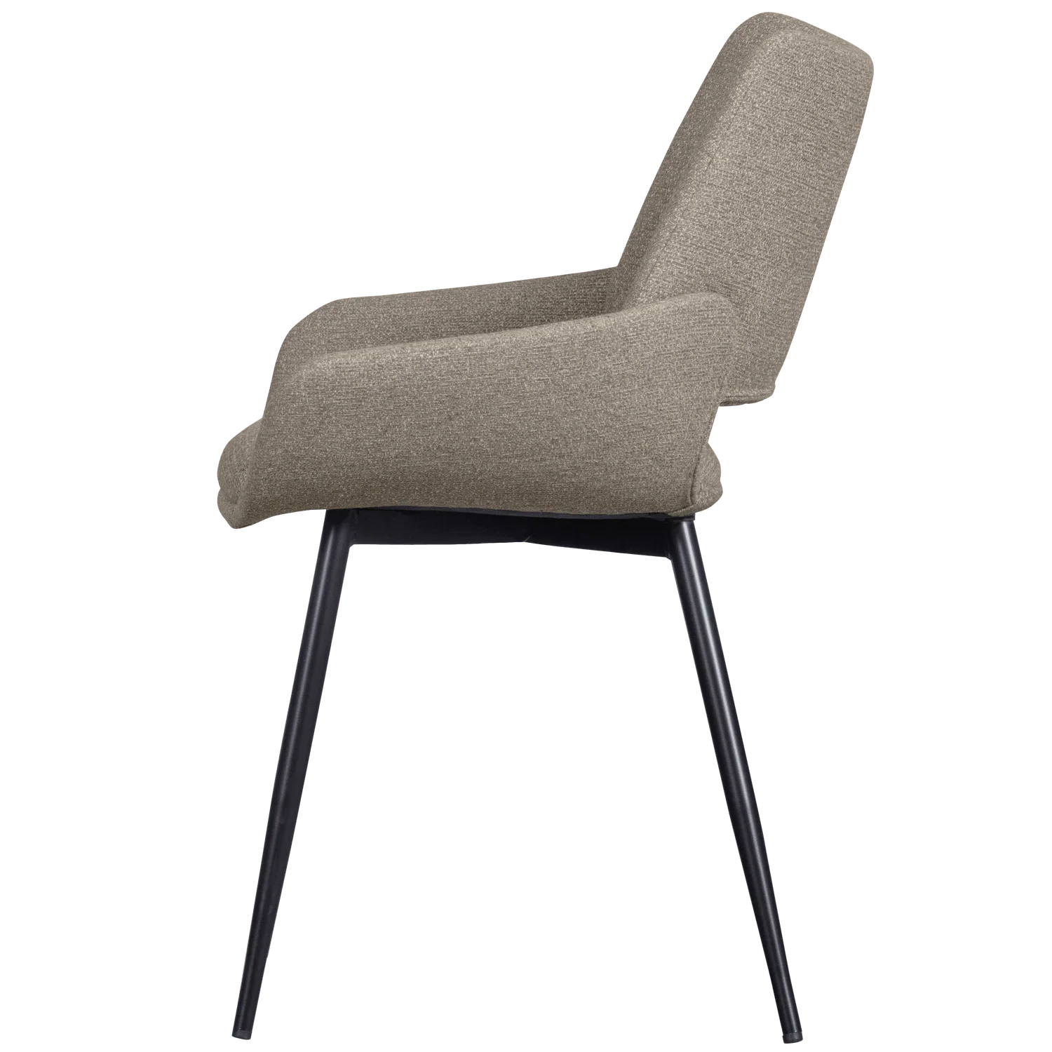 PARADE DINING CHAIR MELANGE FABRIC SAND - PARIS14A.RO