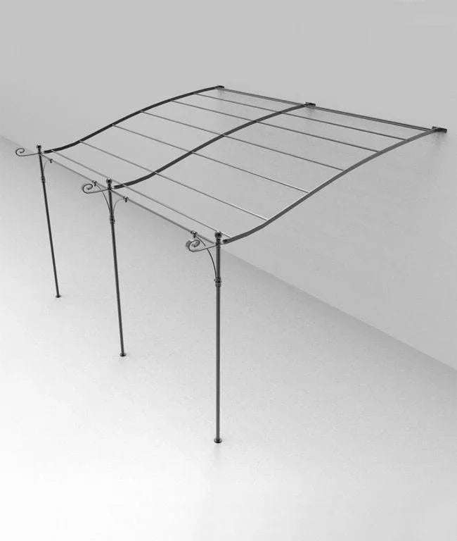 Pergola atasata cu acoperis curbat Solaire - Unopiù - PARIS14A.RO