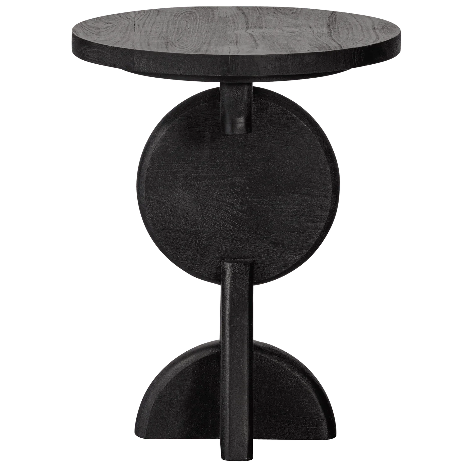 PETE SIDE TABLE MANGO WOOD BLACK - PARIS14A.RO