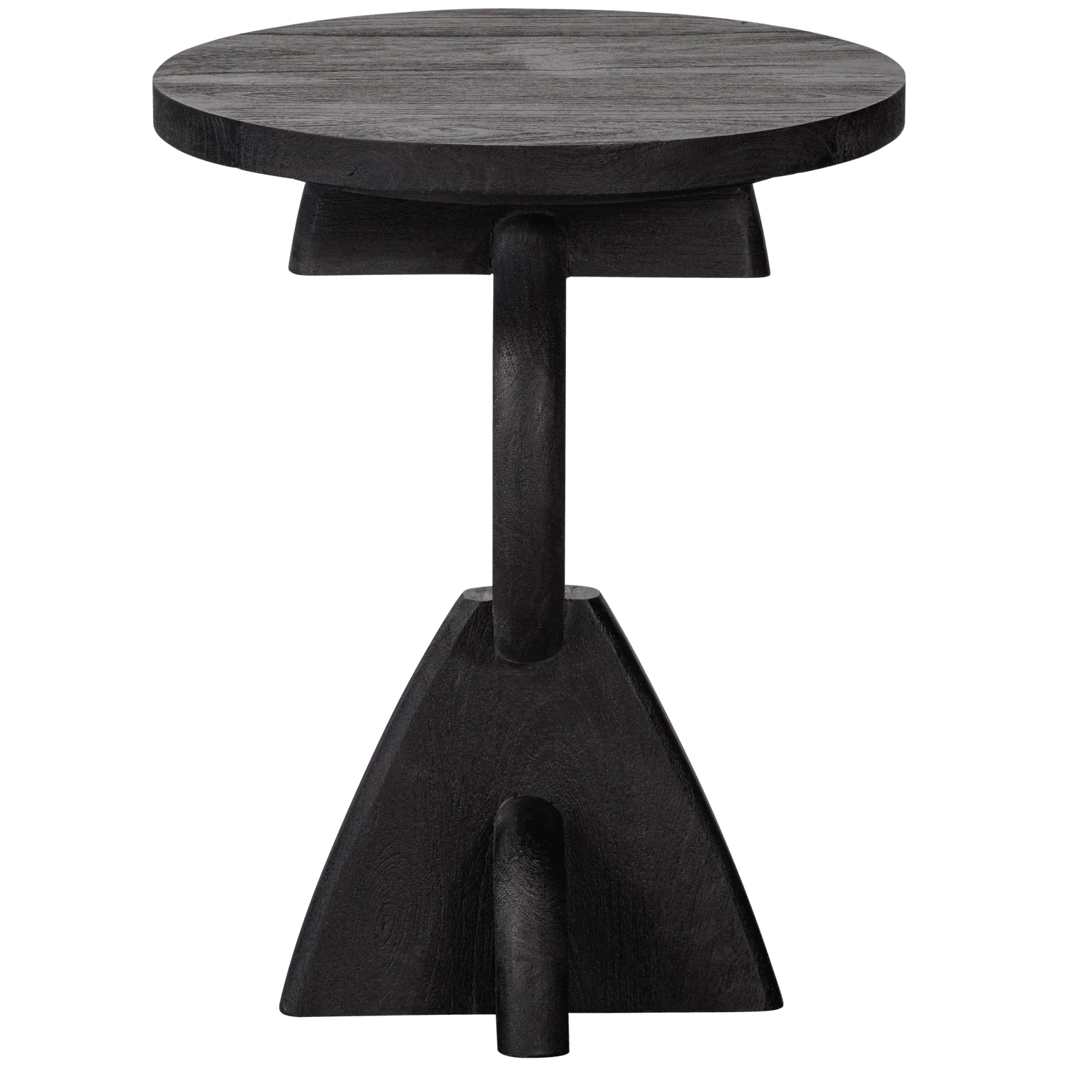 PETE SIDE TABLE MANGO WOOD BLACK - PARIS14A.RO