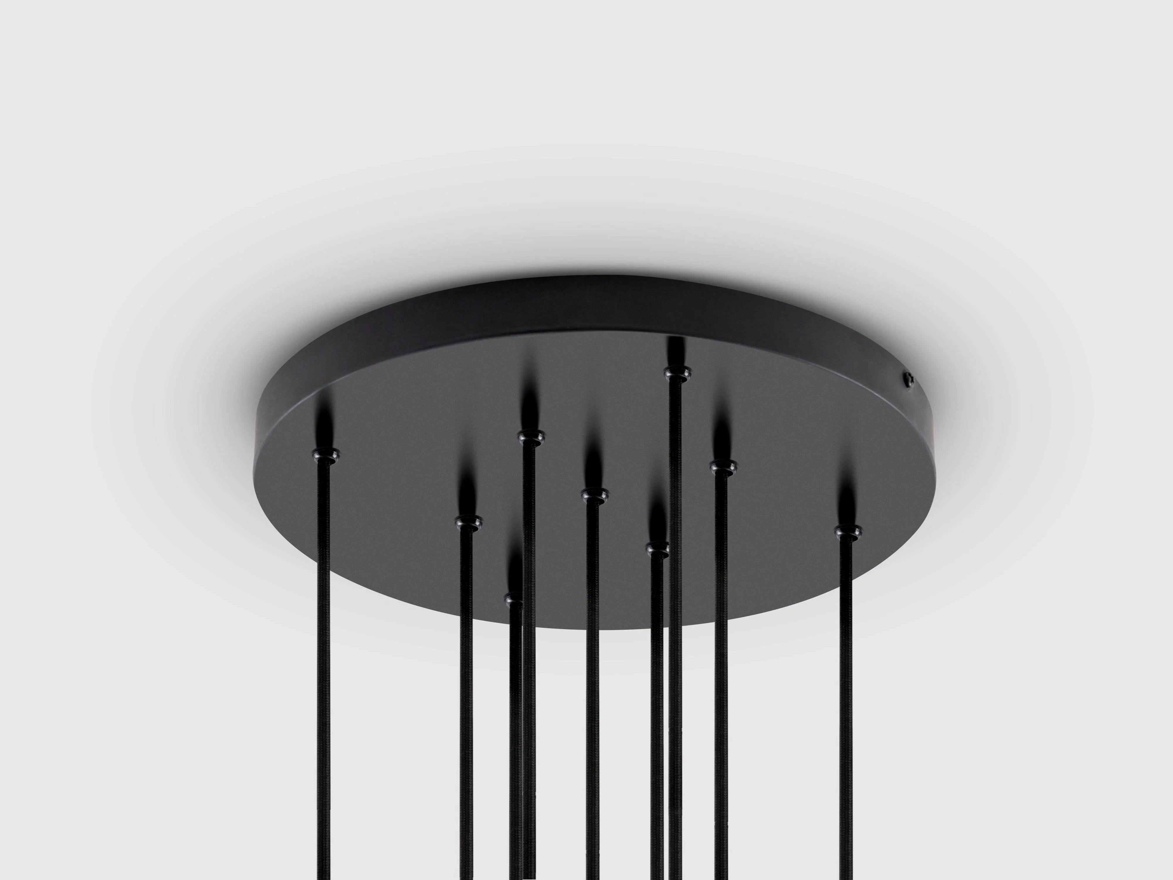 Plafoniera grupă gri cărbune - PARIS14A.RO