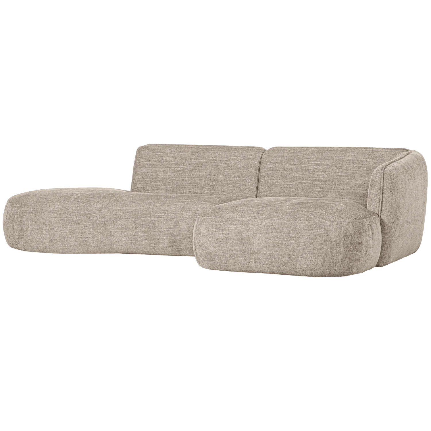 POLLY CHAISE LONGUE RIGHT SAND - PARIS14A.RO
