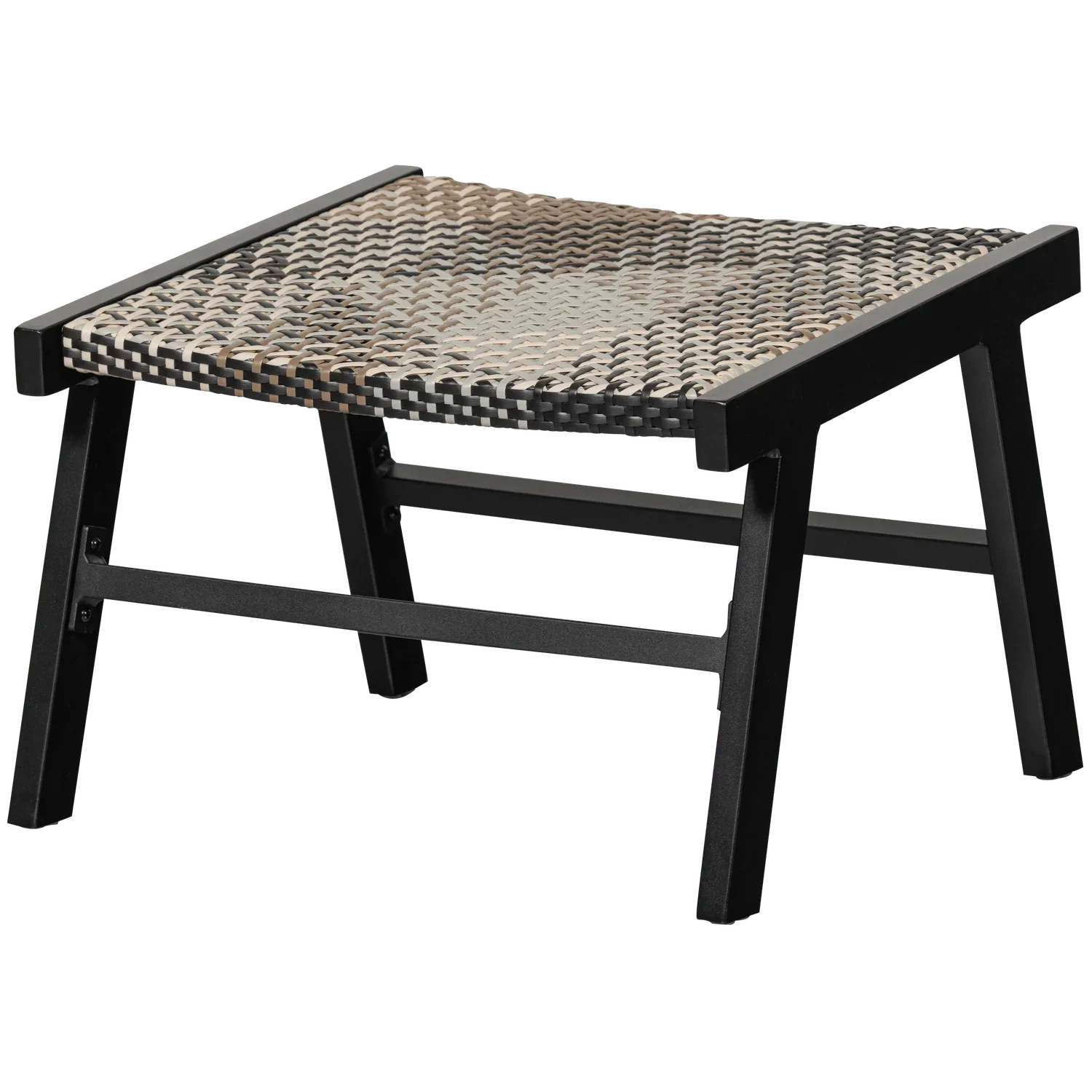 POM GARDEN HOCKER ALUMINIUM MULTICOLOUR - PARIS14A.RO