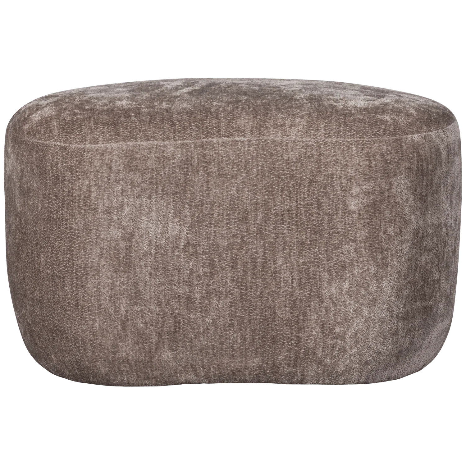 POPULAR ORGANIC POUF TAUPE - PARIS14A.RO