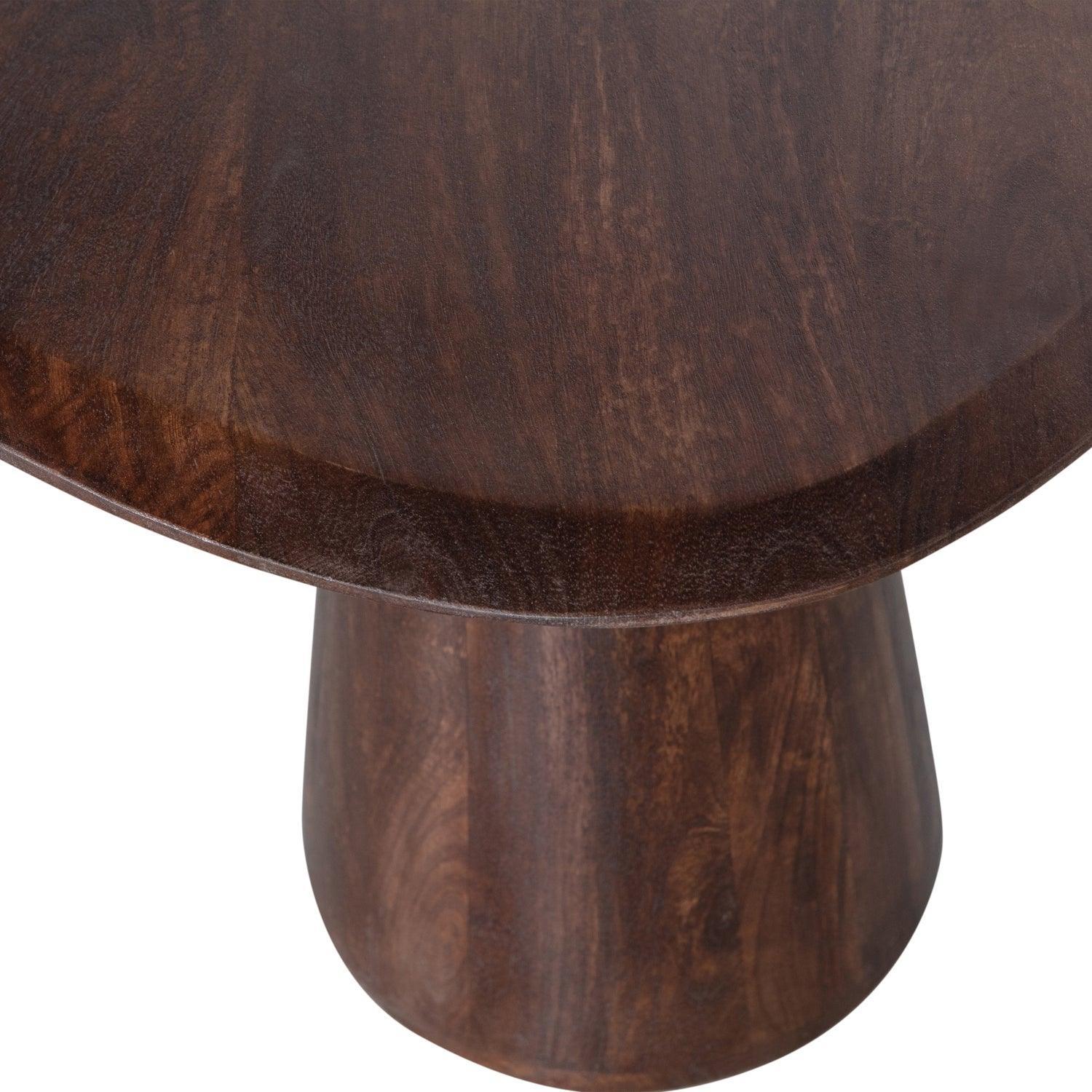 POSTURE COFFEE TABLE MANGO WOOD WALNUT - PARIS14A.RO