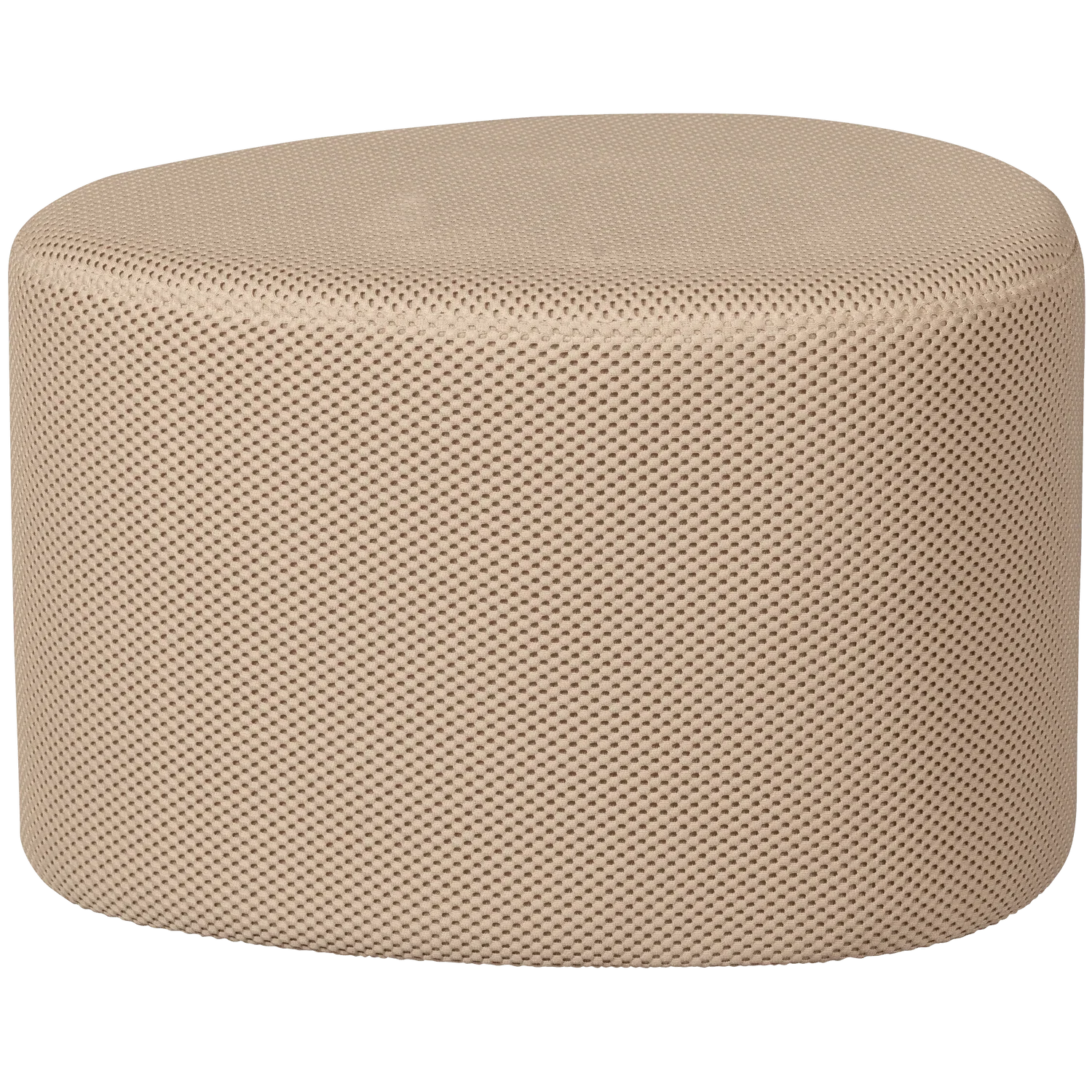 PUUK POUF MESH NATURAL 38x60x47CM - PARIS14A.RO