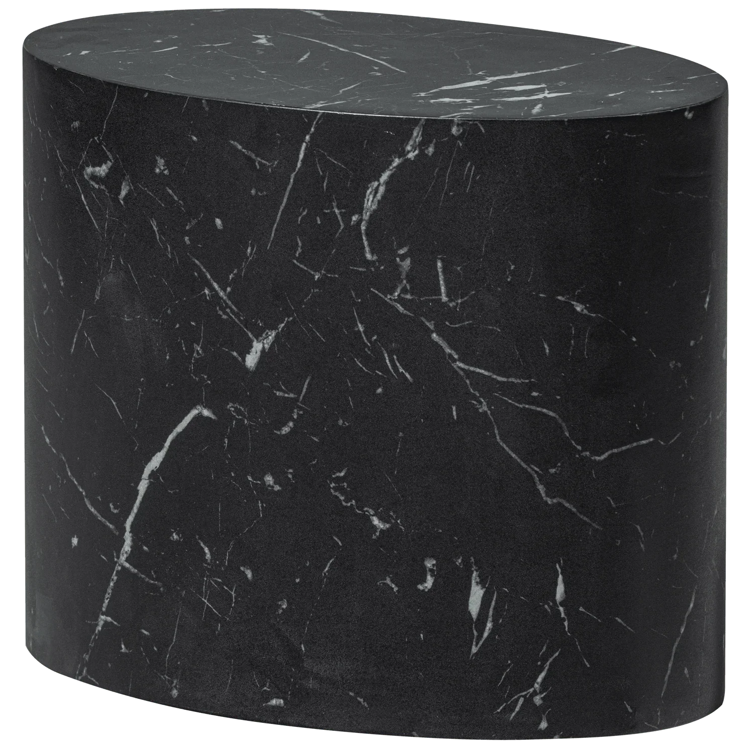 QUINT SIDE TABLE MDF BLACK 33x40x24CM - PARIS14A.RO