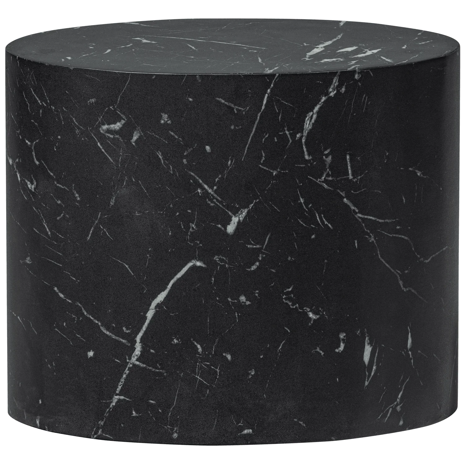 QUINT SIDE TABLE MDF BLACK 33x40x24CM - PARIS14A.RO