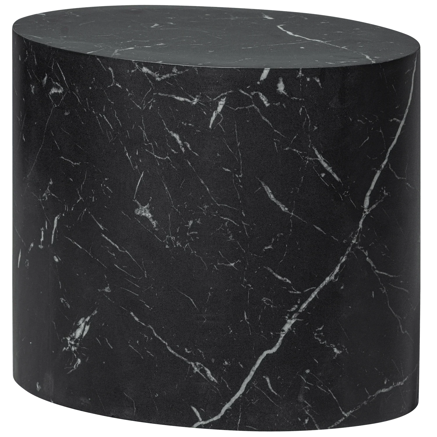 QUINT SIDE TABLE MDF BLACK 40x48x33CM - PARIS14A.RO