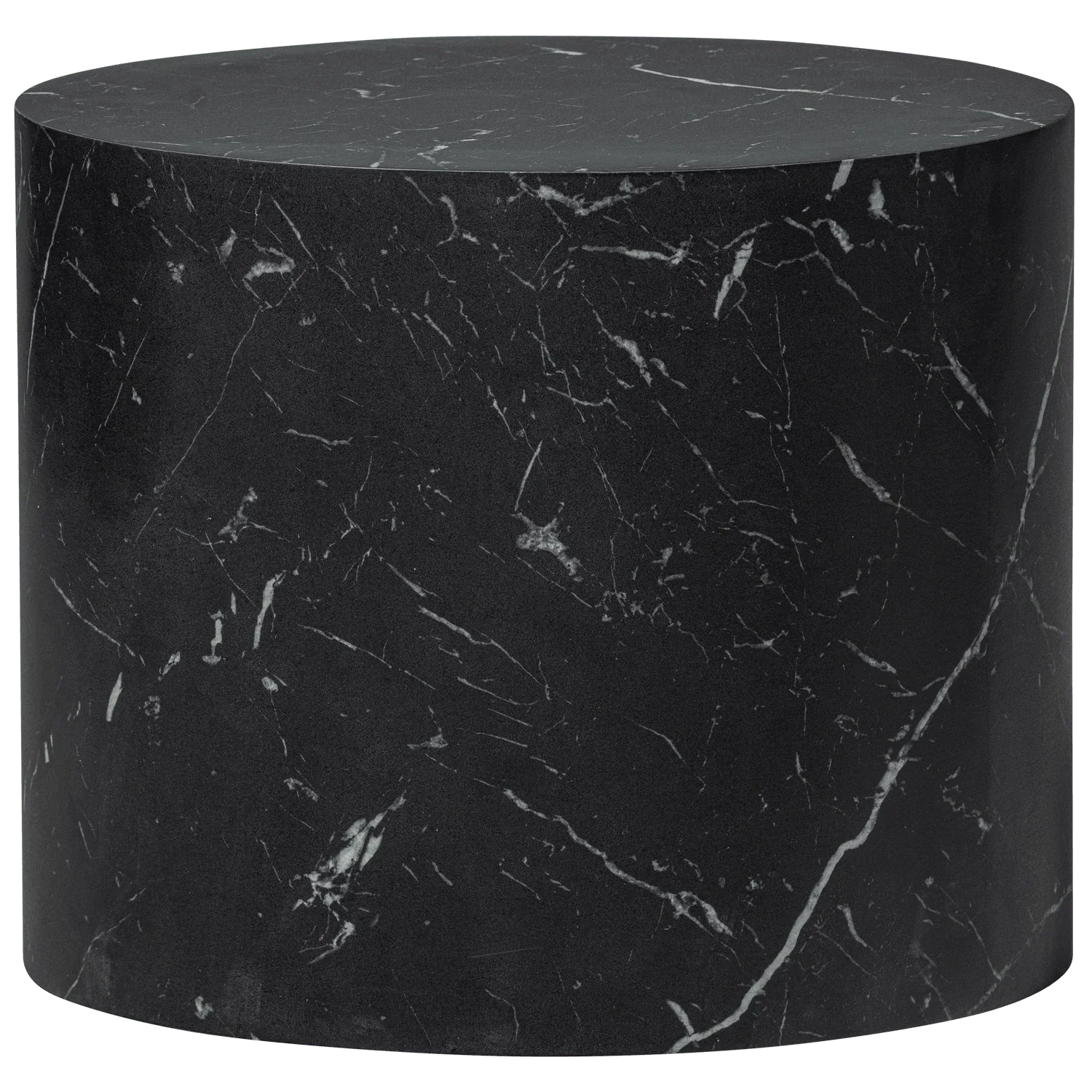 QUINT SIDE TABLE MDF BLACK 40x48x33CM - PARIS14A.RO