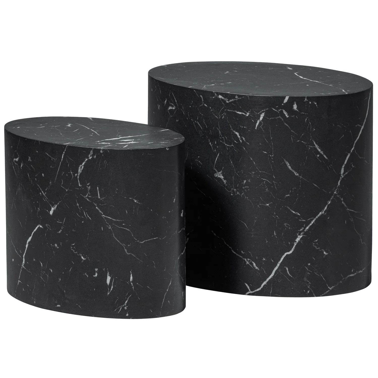 QUINT SIDE TABLE MDF BLACK 40x48x33CM - PARIS14A.RO