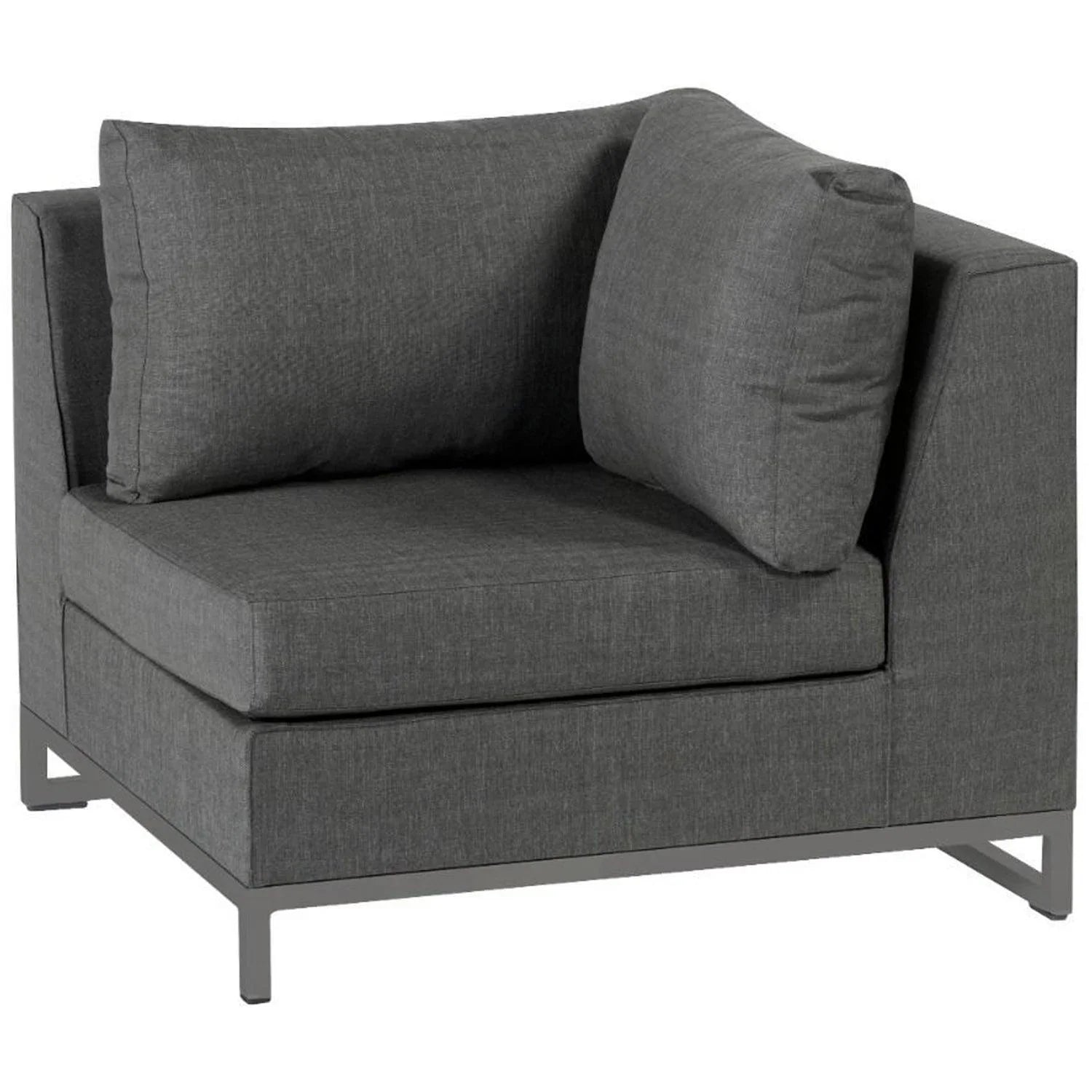 RHODES CORNER ELEMENT GARDEN STONE GREY - PARIS14A.RO