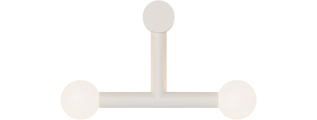 Aplica de perete Robin Rigoberta Wall Direct Curved – fier, sticlă opal, negru mat, E14 – iluminat design pentru living și hol