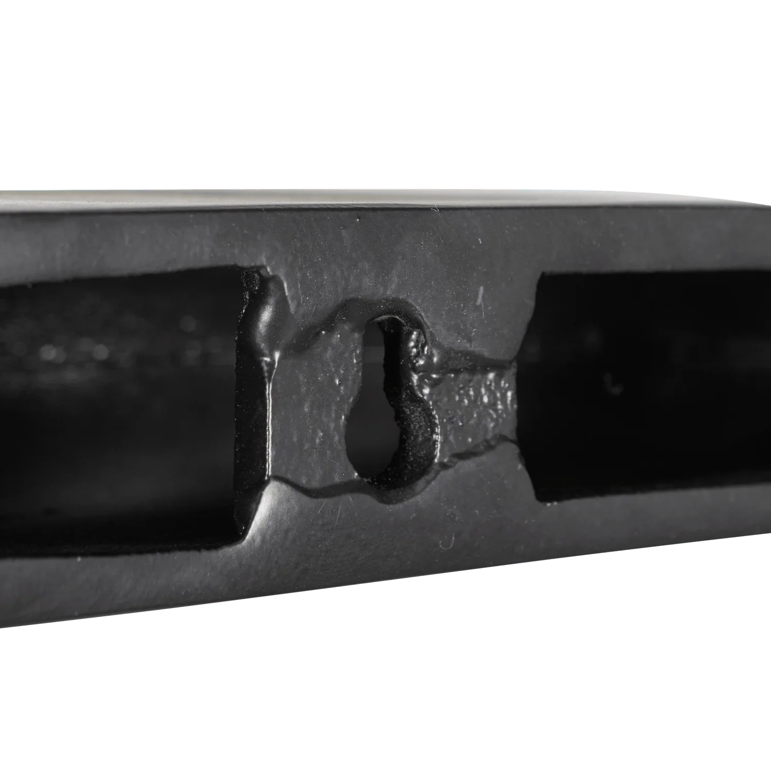 ROCK WALL SHELF METAL BLACK 7x60x13CM - PARIS14A.RO