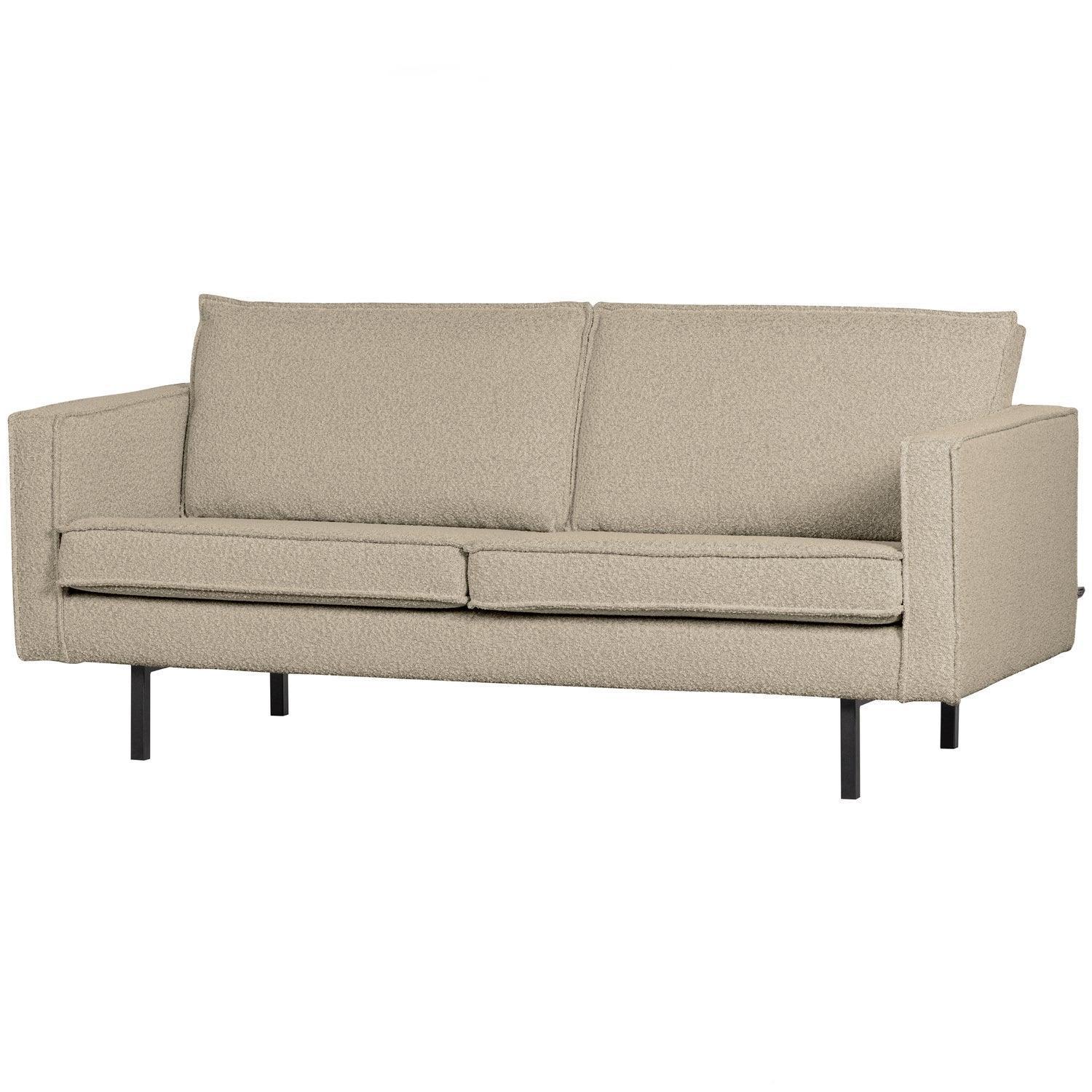 RODEO SOFA 2.5-SEATER BOUCLÉ BEIGE - PARIS14A.RO