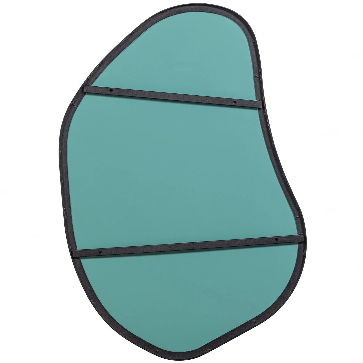 ROMEE ORGANIC MIRROR METAL BLACK 100x70CM - PARIS14A.RO