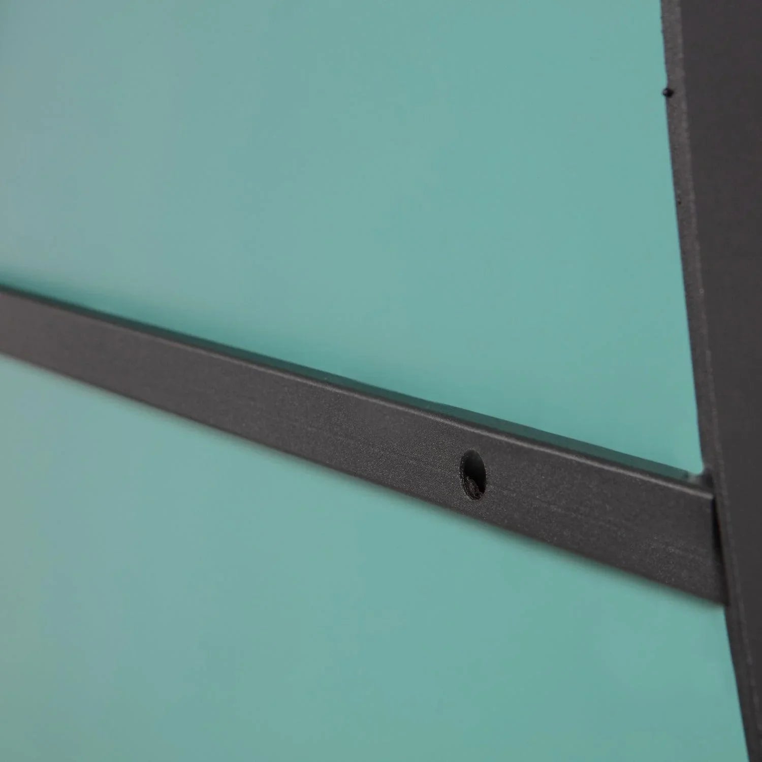 ROMEE ORGANIC MIRROR METAL BLACK 100x70CM - PARIS14A.RO