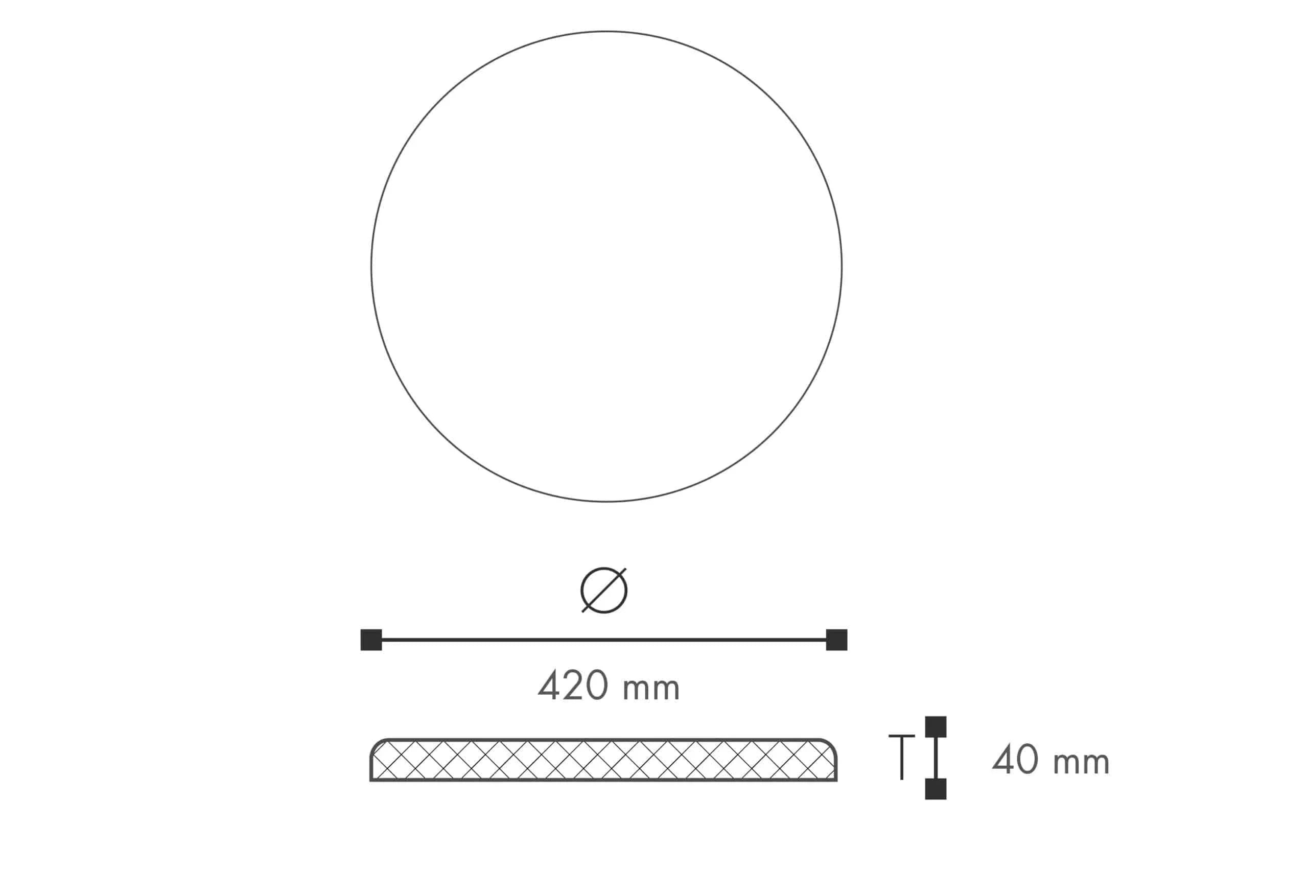 ROZETA DECORATIVA NOMASTYL C15/B23 420 - PARIS14A.RO