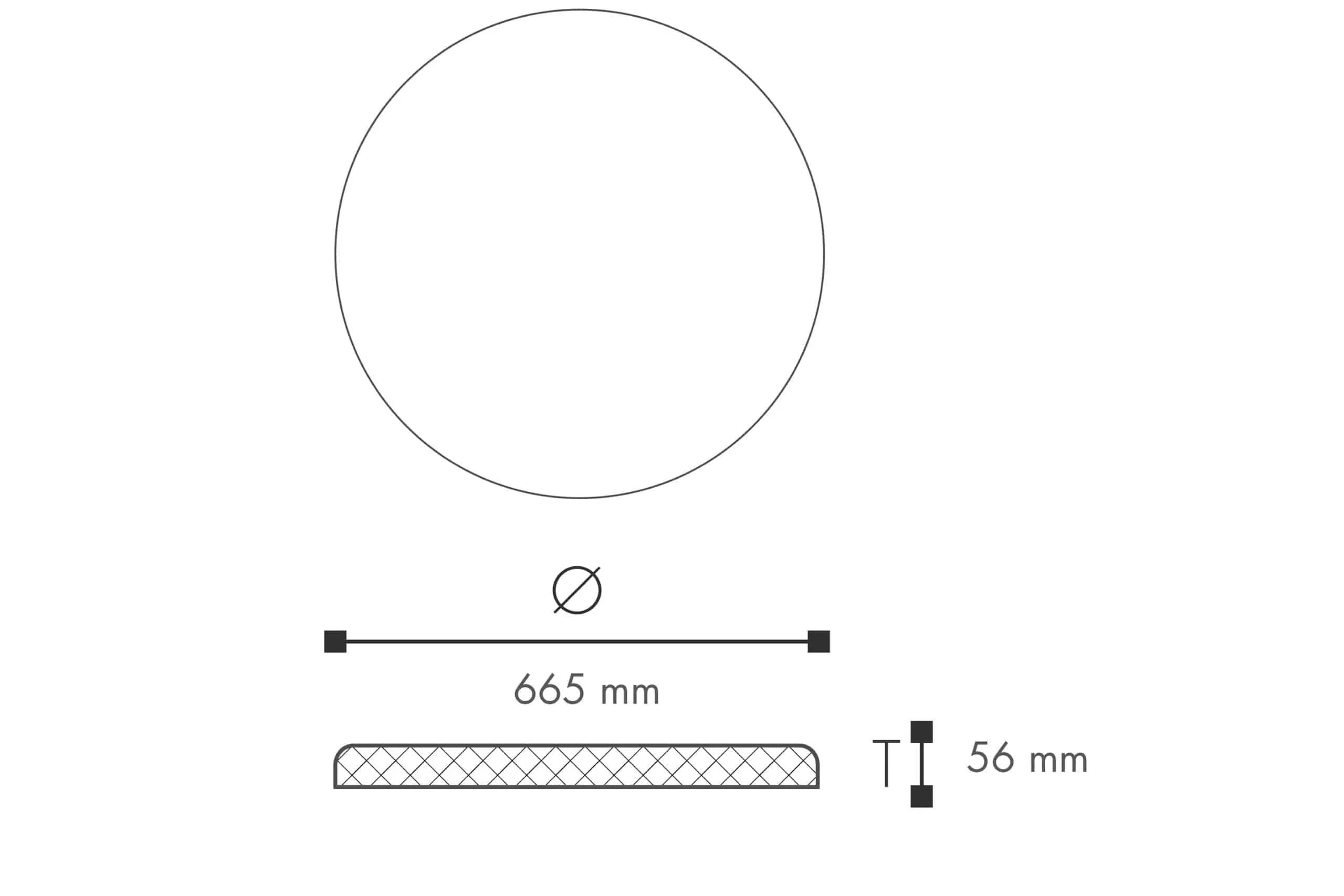 ROZETA DECORATIVA NOMASTYL C27 665 - PARIS14A.RO