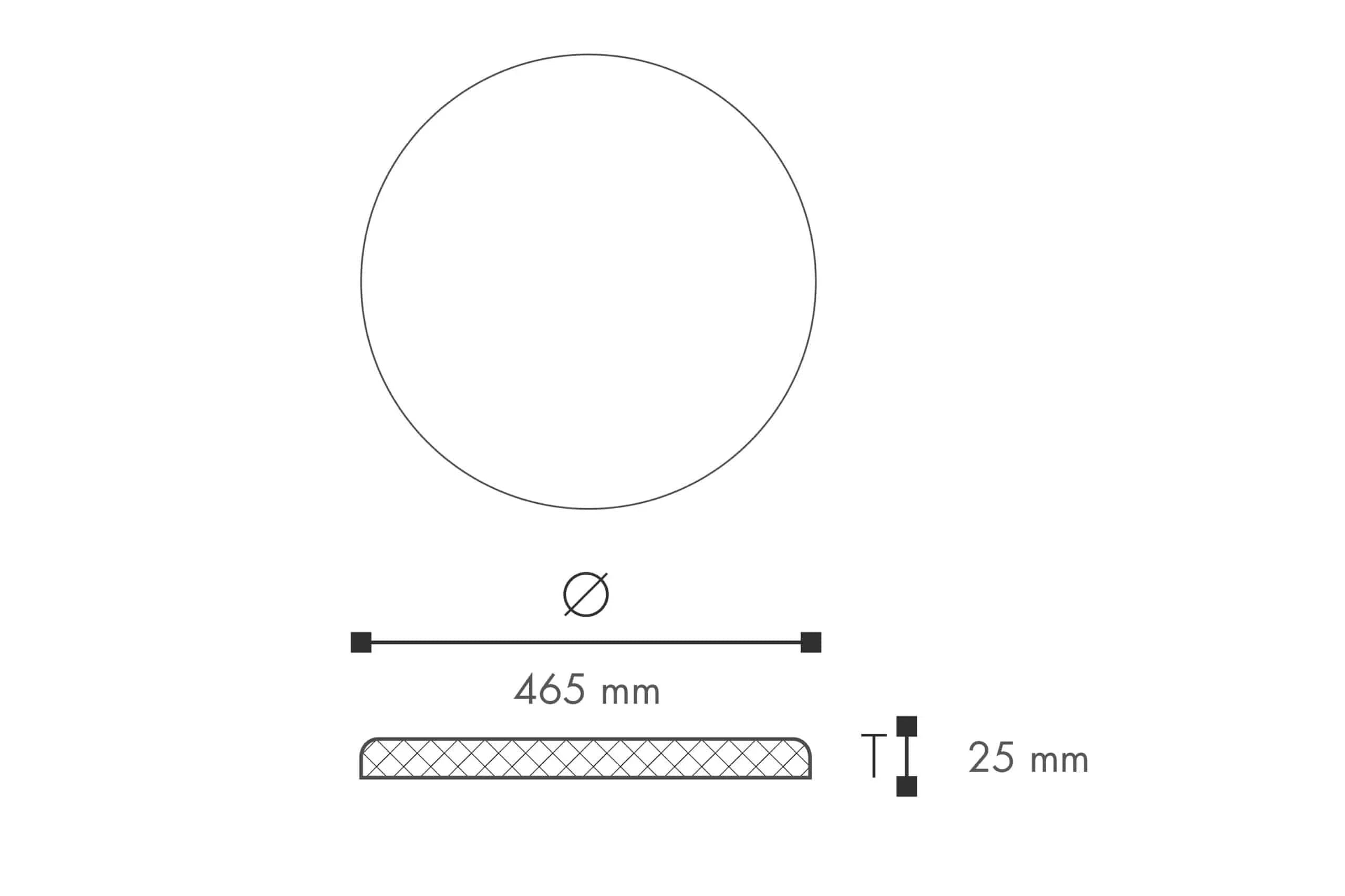 ROZETA DECORATIVA NOMASTYL C33/B33 465MM - PARIS14A.RO