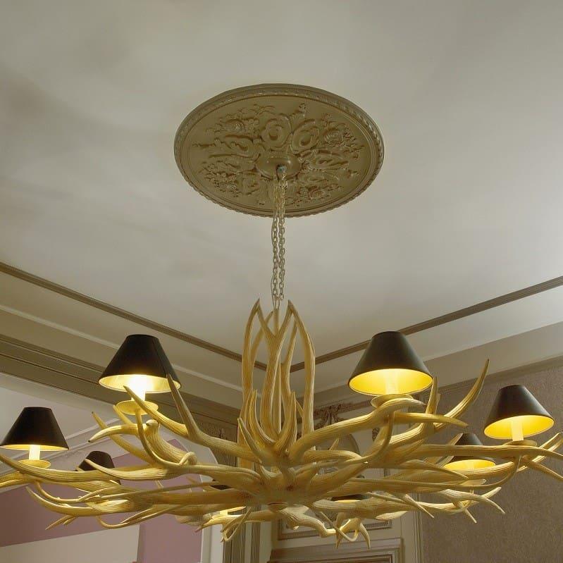 ROZETA DECORATIVA TAVAN PERETE POLIURETAN ARSTYL R12 825MM - PARIS14A.RO