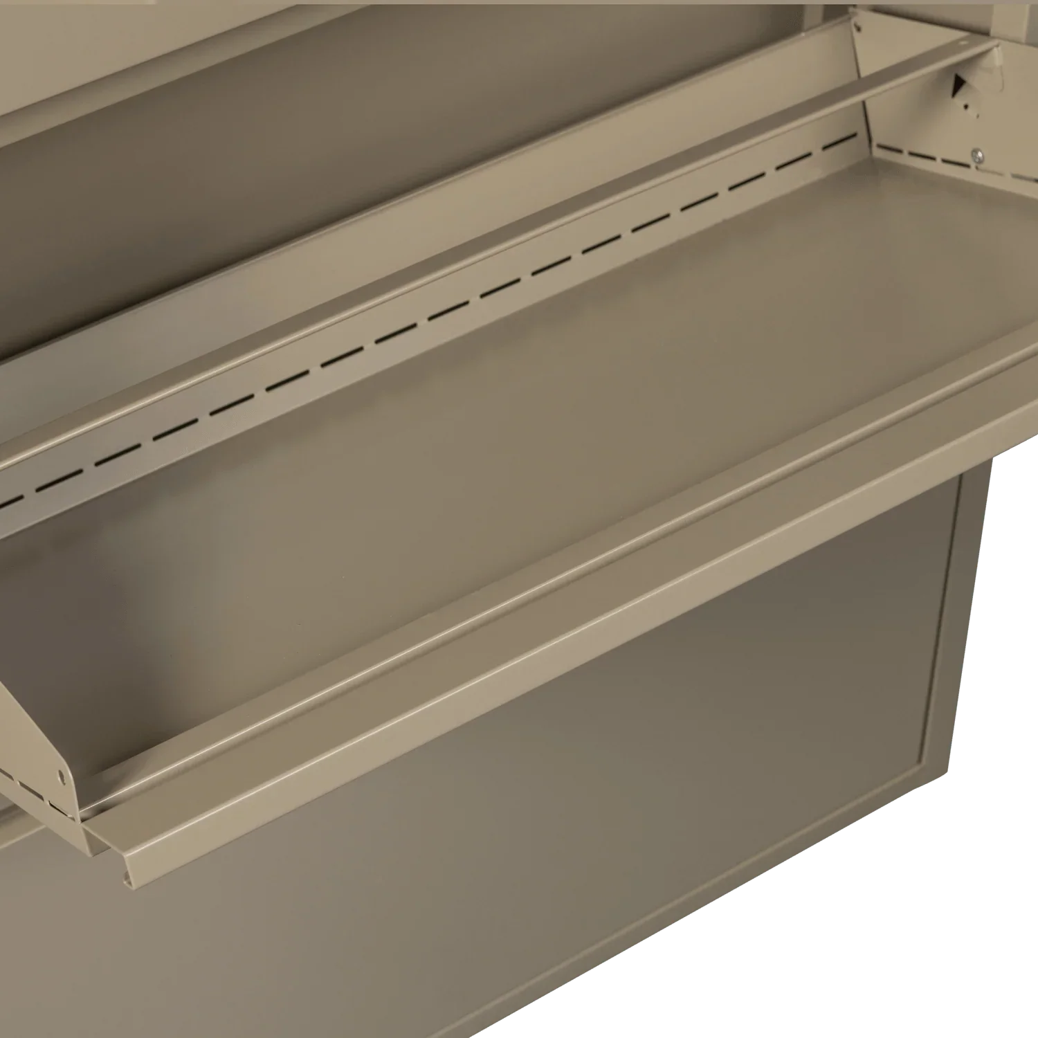 SABINE 3-COMPARTMENT SHOE CABINET METAL SAND - PARIS14A.RO