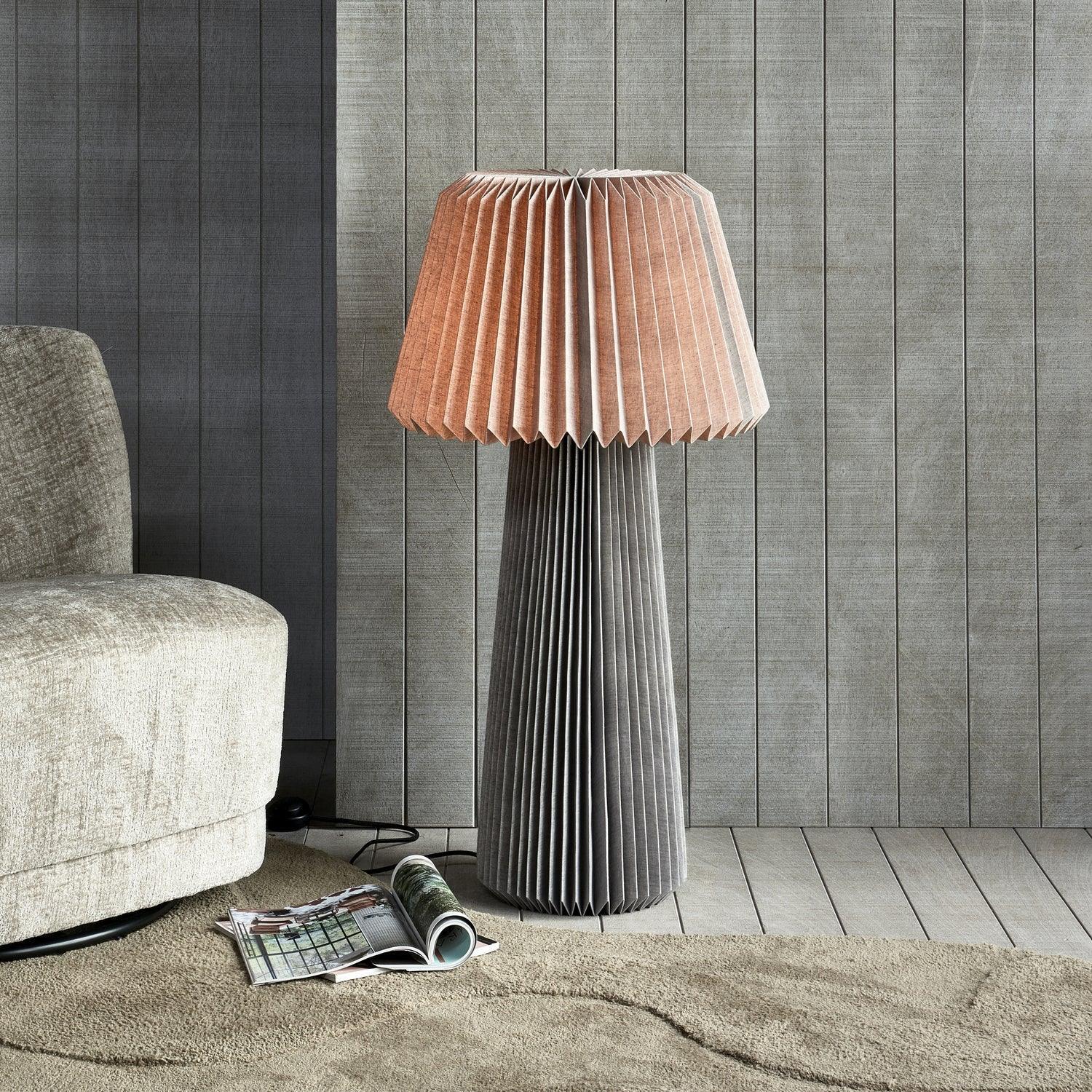 SAMI STANDING/TABLE LAMP PAPER WARM GREY - PARIS14A.RO