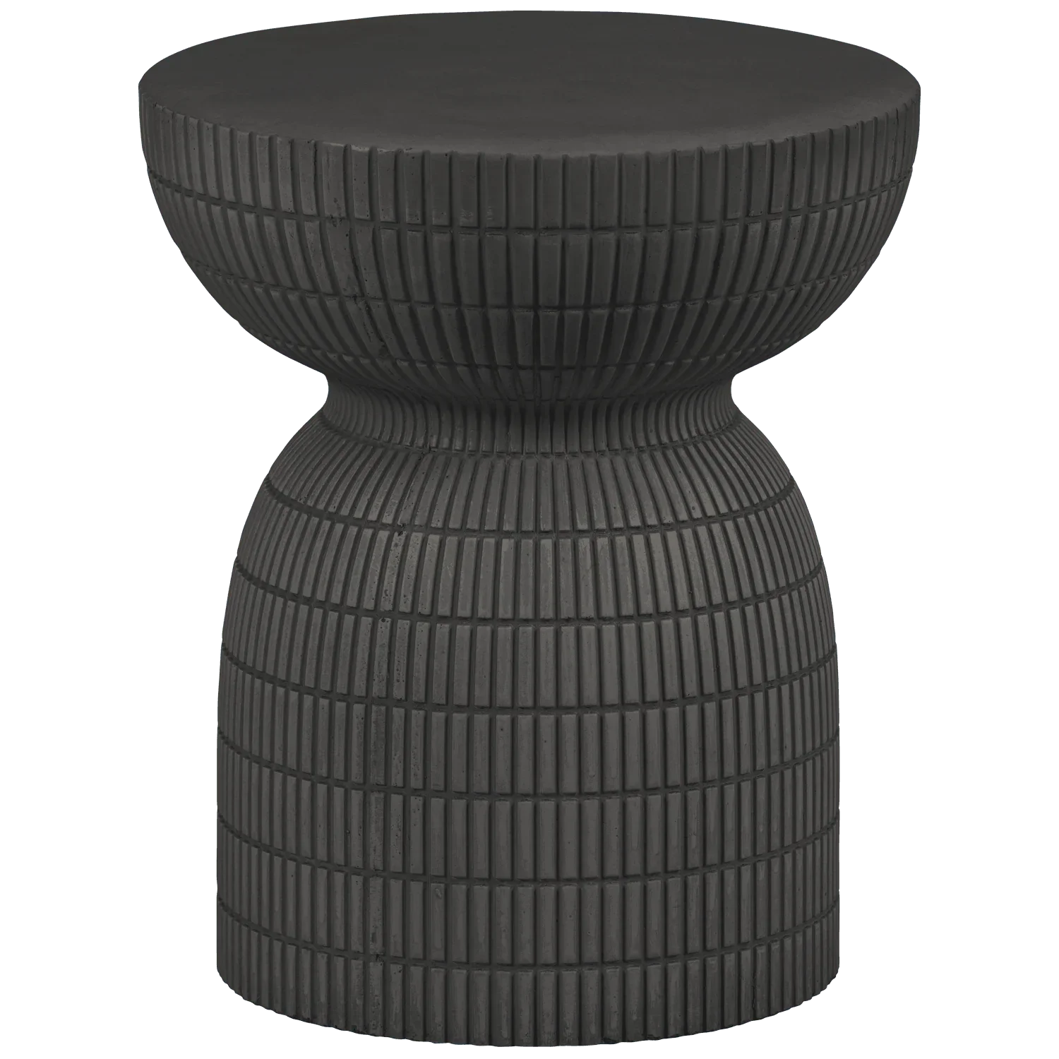 SAMSON COFFEE TABLE CONCRETE LOOK COFFEE 44xØ37CM - PARIS14A.RO